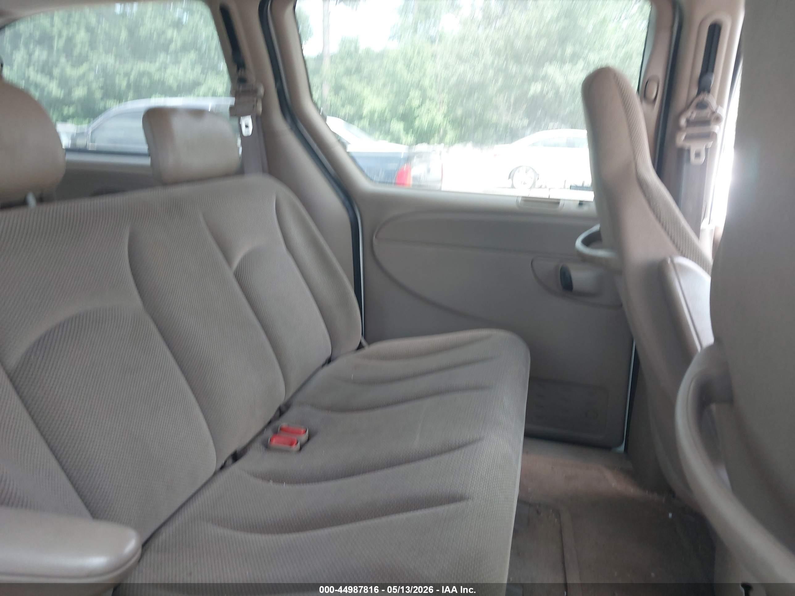 2001 Dodge Grand Caravan Se White vin: 1B4GP24371B238019