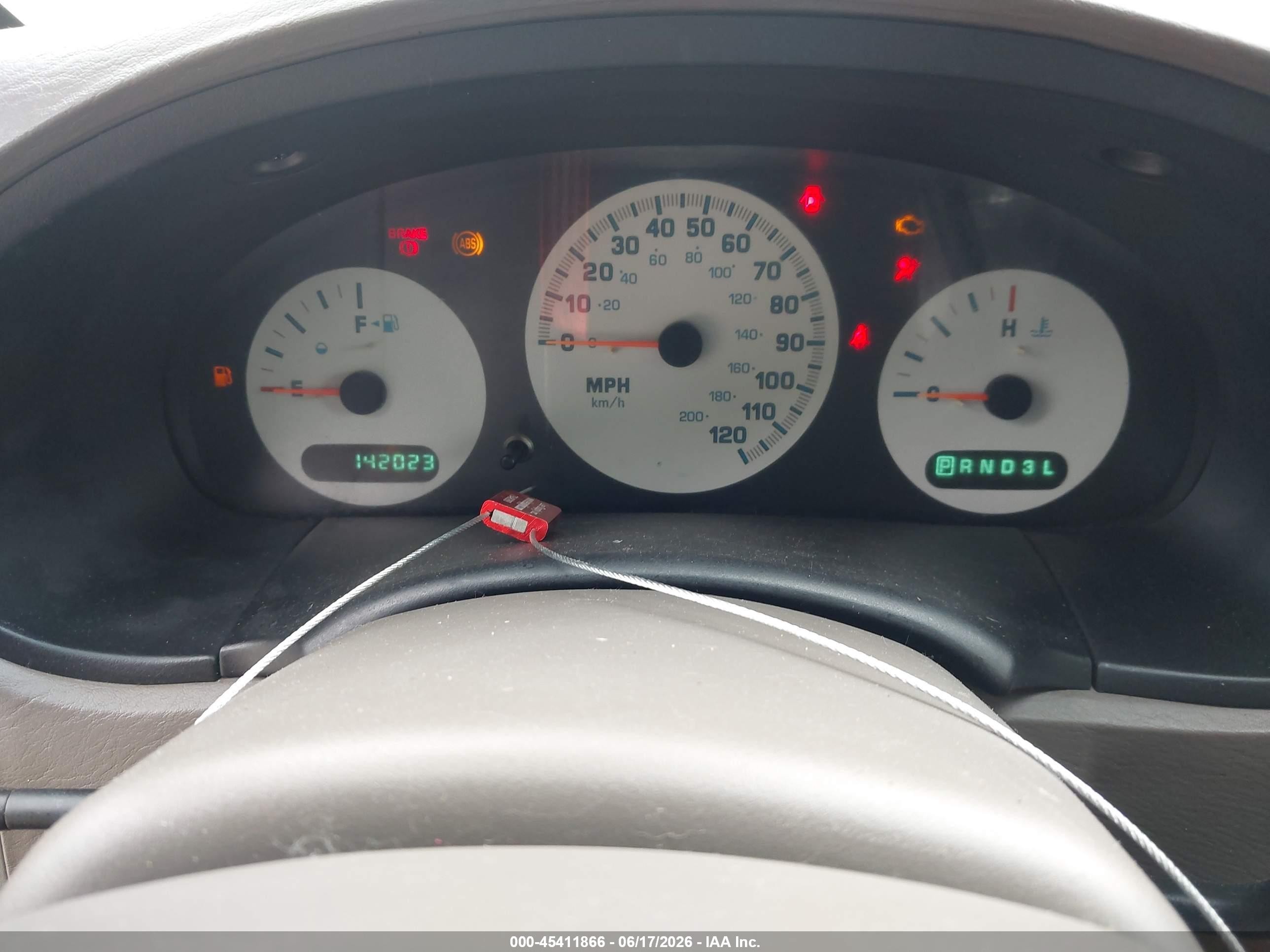 2002 Dodge Grand Caravan Se Blue vin: 1B4GP24372B733435