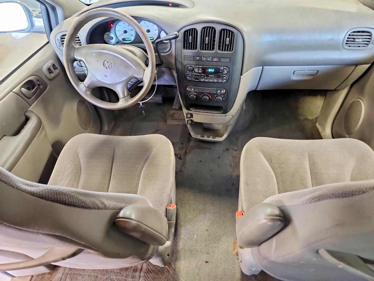 2002 Dodge Caravan Se Blue vin: 1B4GP25332B541914
