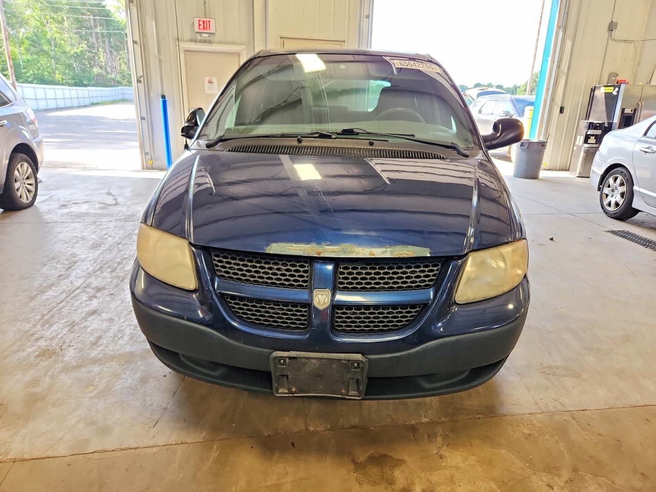 2002 Dodge Caravan Se Blue vin: 1B4GP25332B541914