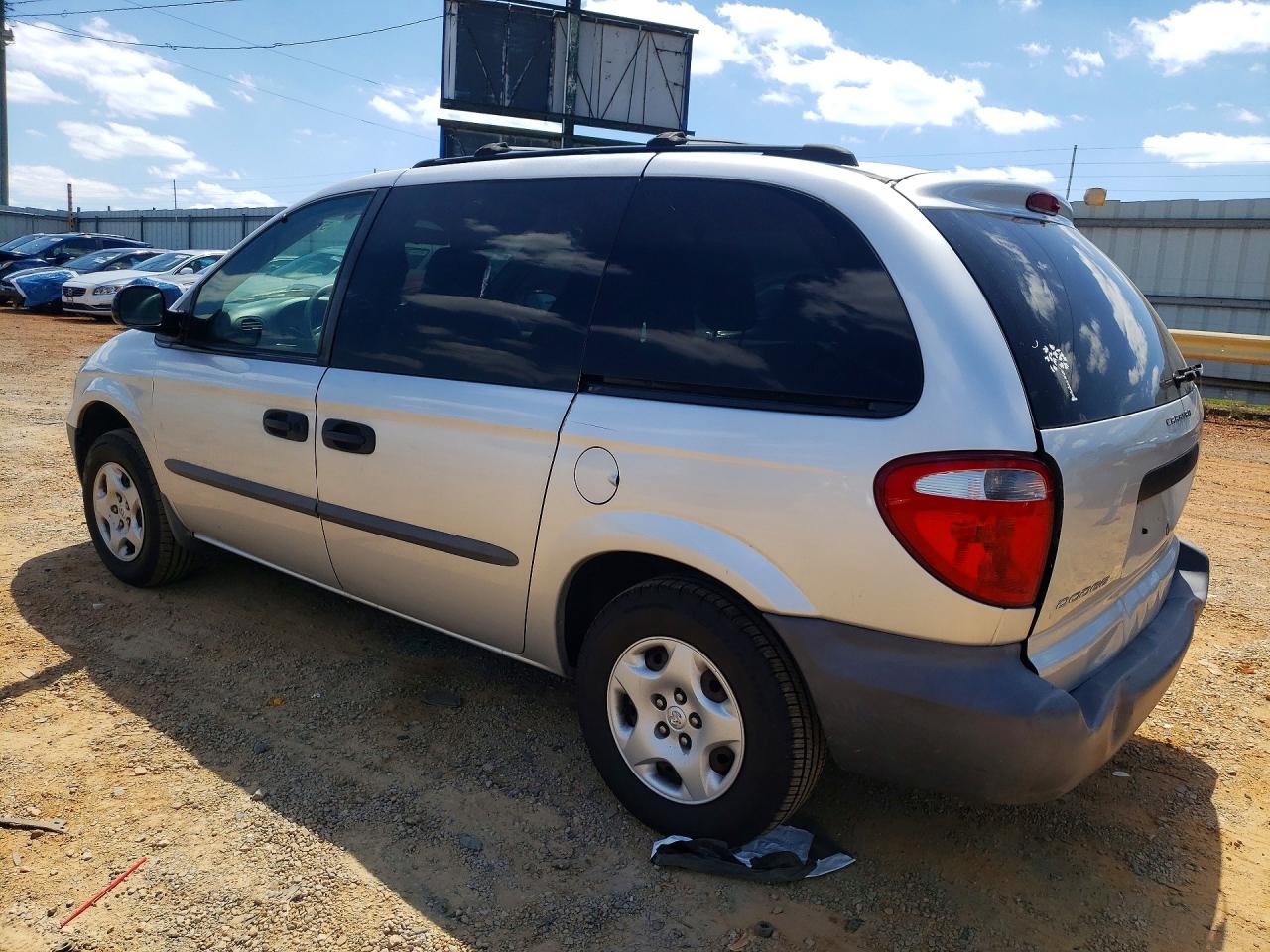 2002 Dodge Caravan Se Silver vin: 1B4GP25332B652219