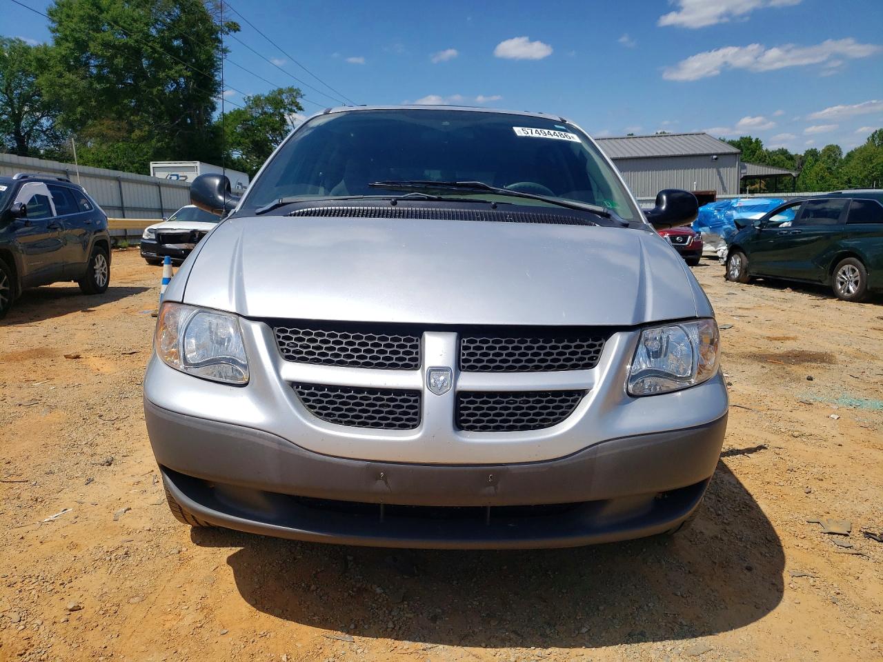 2002 Dodge Caravan Se Silver vin: 1B4GP25332B652219