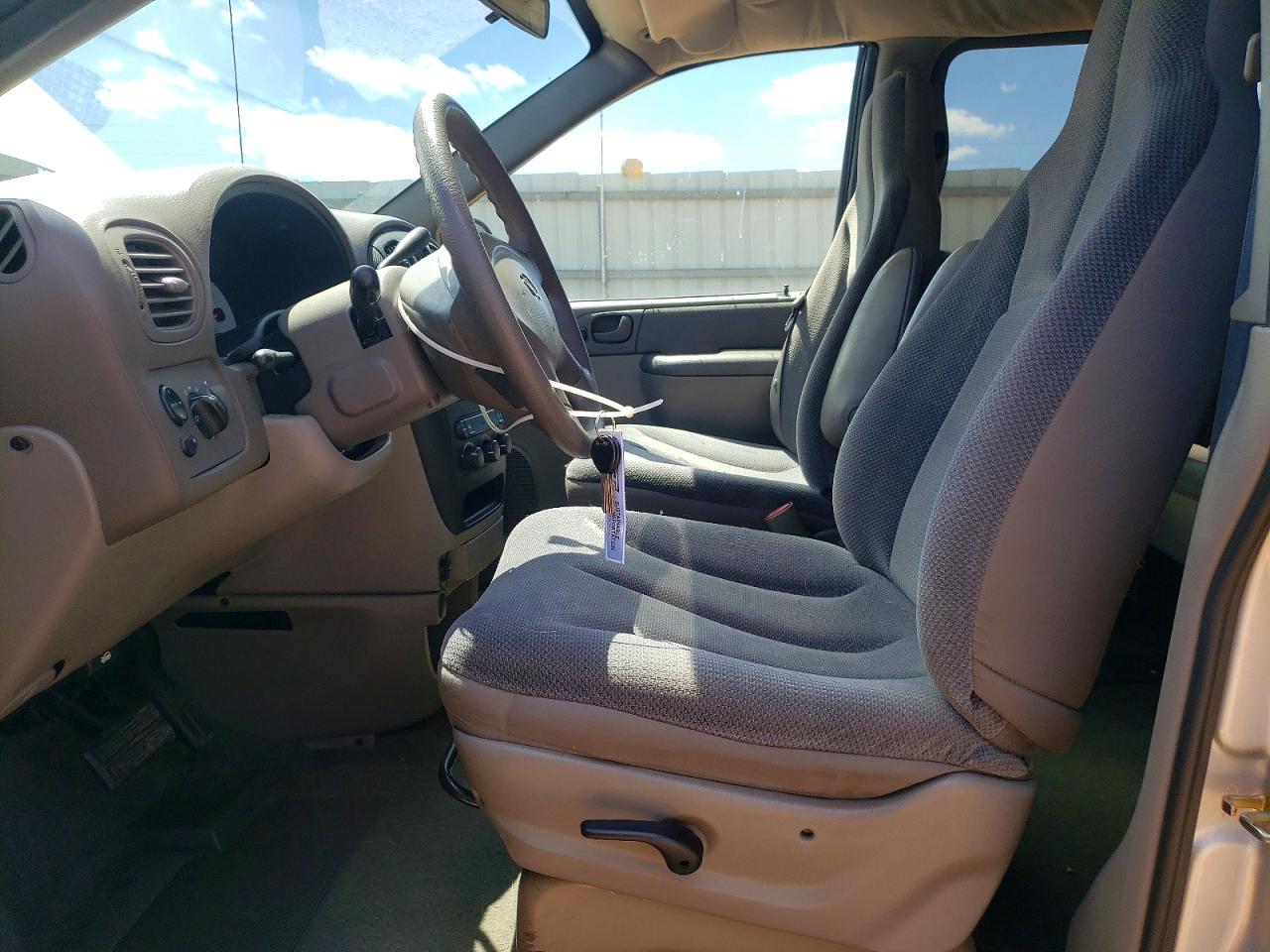 2002 Dodge Caravan Se Silver vin: 1B4GP25332B652219