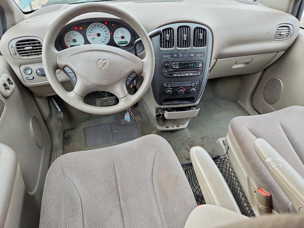 2002 Dodge Caravan Se Blue vin: 1B4GP25332B674608