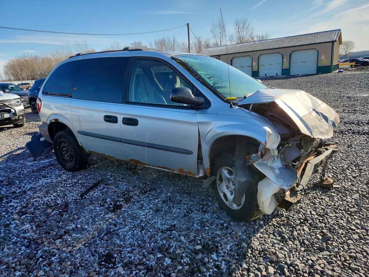 2002 Dodge Caravan Se Серебряный vin: 1B4GP25342B603644