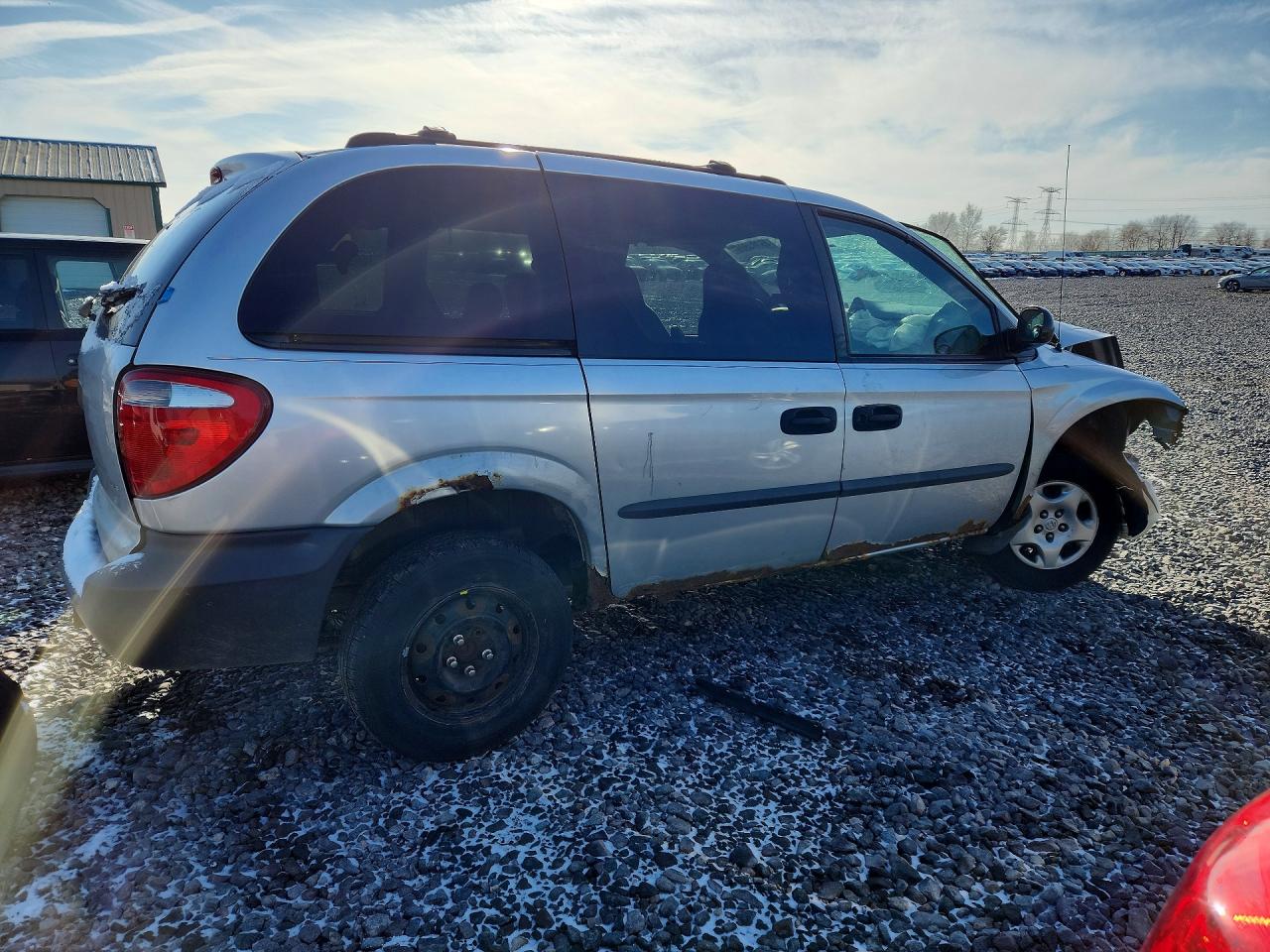 2002 Dodge Caravan Se Серебряный vin: 1B4GP25342B603644