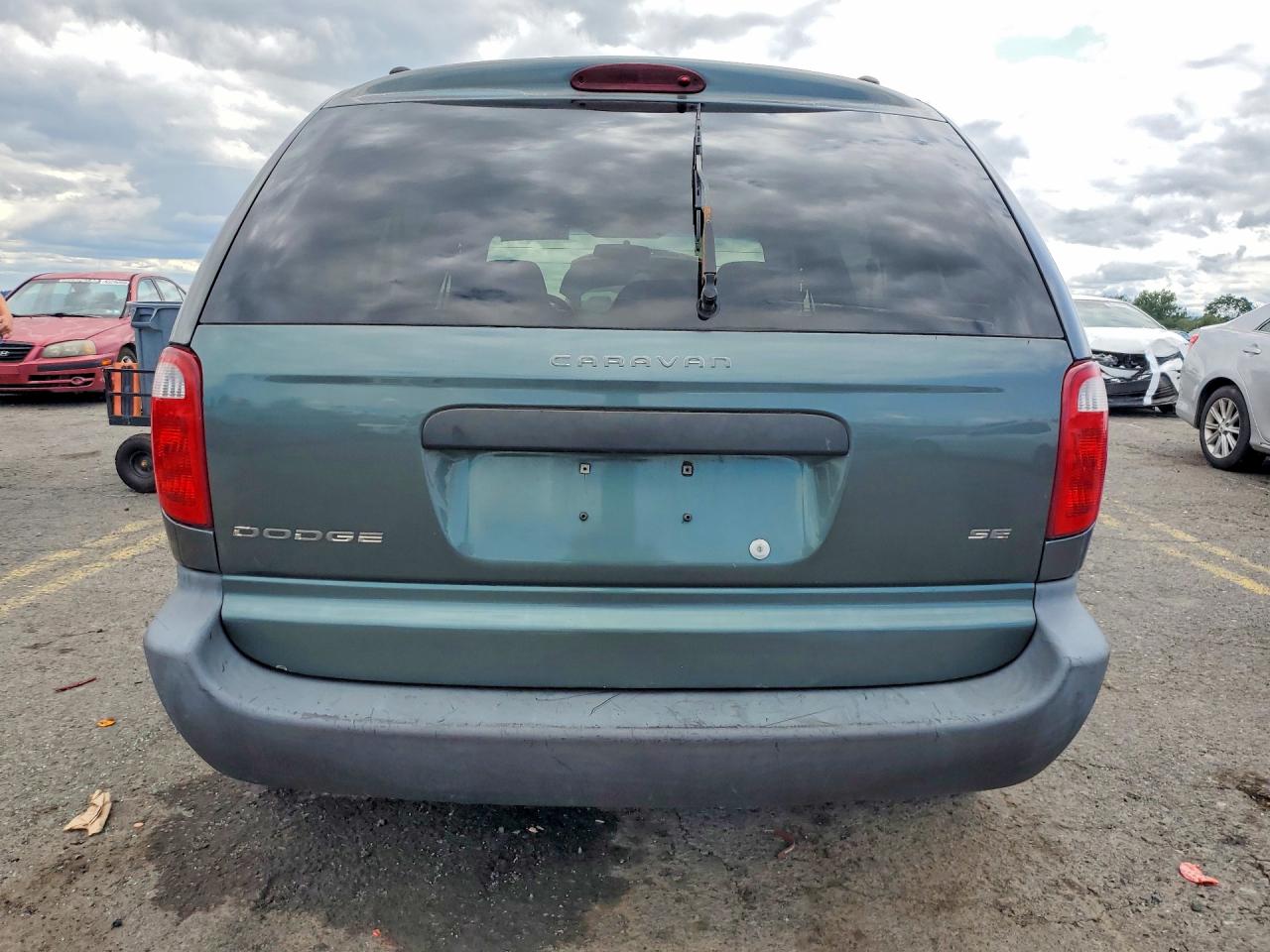 2002 Dodge Caravan Se Серый vin: 1B4GP25372B512156