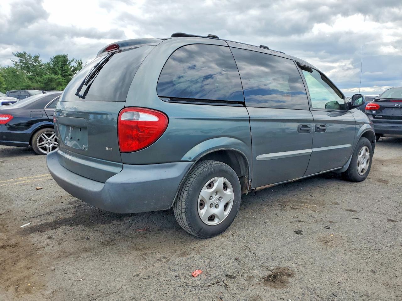 2002 Dodge Caravan Se Серый vin: 1B4GP25372B512156