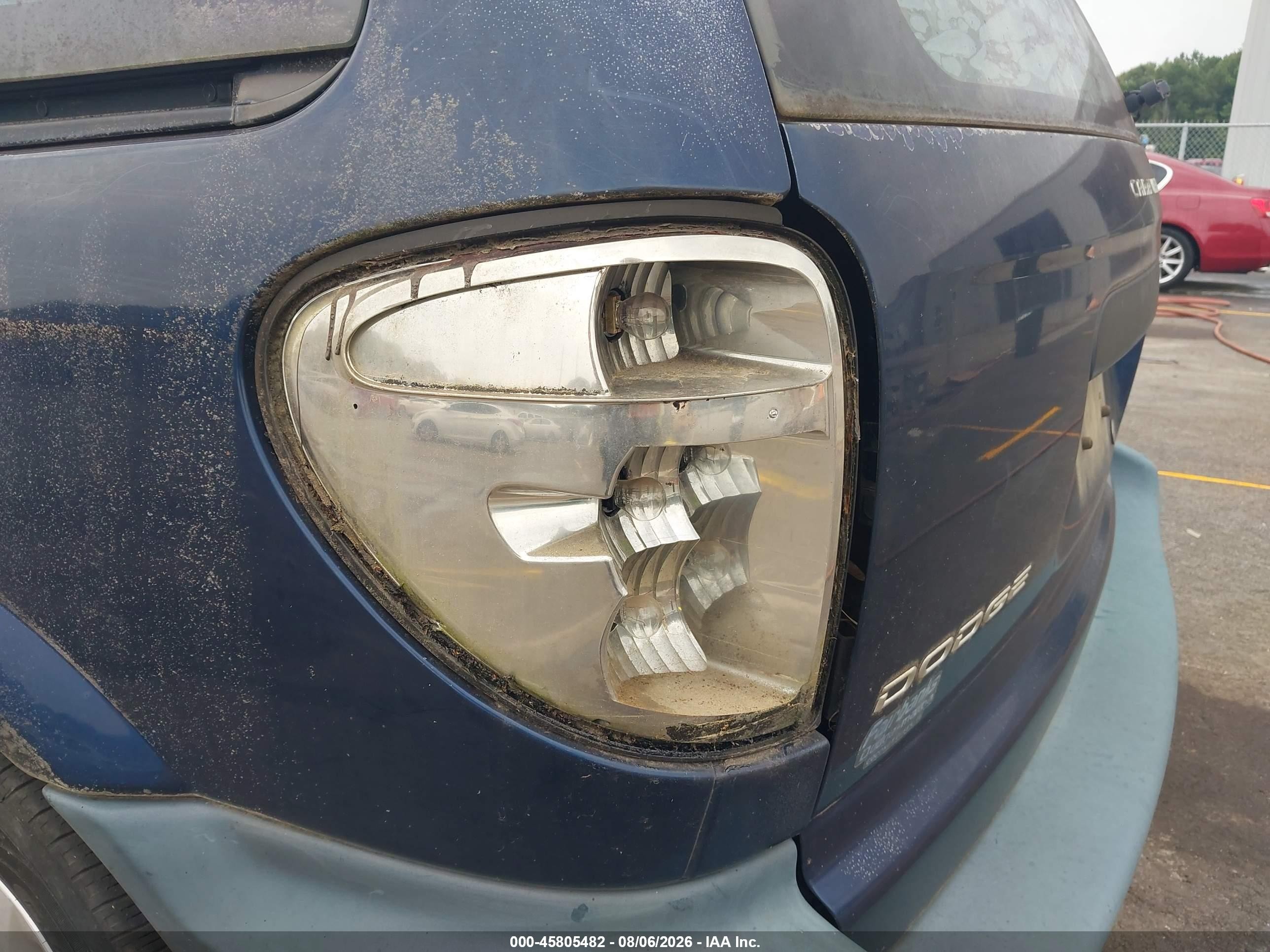 2002 Dodge Caravan Se Blue vin: 1B4GP25392B739316