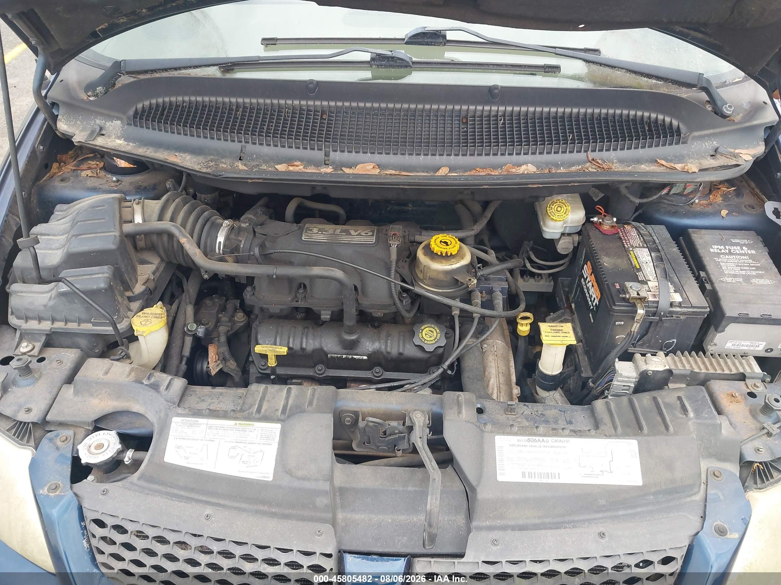 2002 Dodge Caravan Se Blue vin: 1B4GP25392B739316
