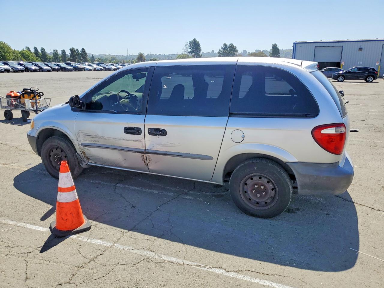 2001 Dodge Caravan Se Silver vin: 1B4GP25B31B228934