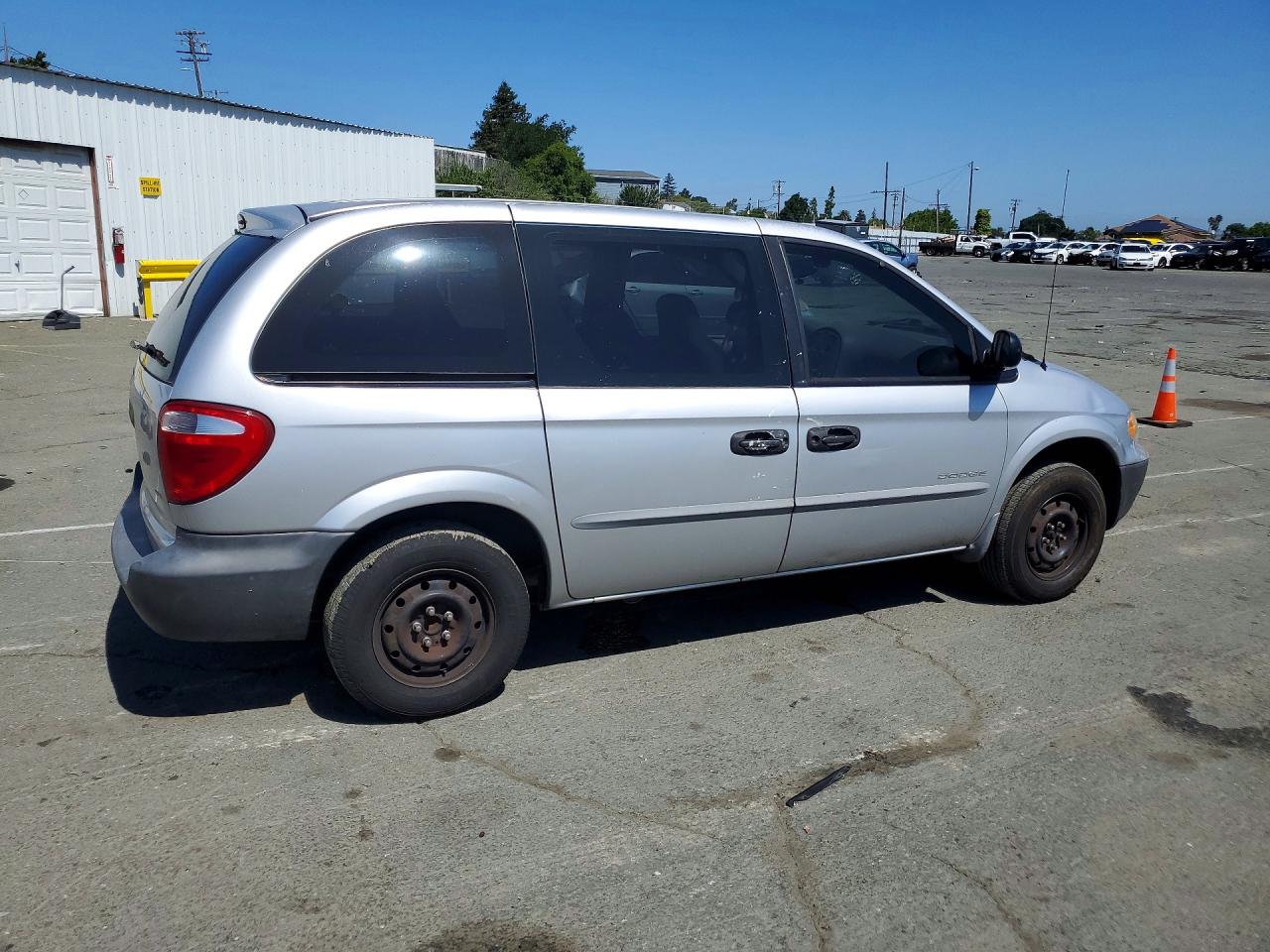 2001 Dodge Caravan Se Silver vin: 1B4GP25B31B228934