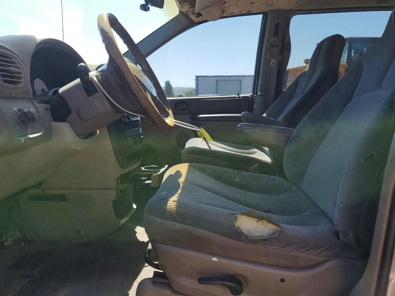 2001 Dodge Caravan Se Silver vin: 1B4GP25B31B228934