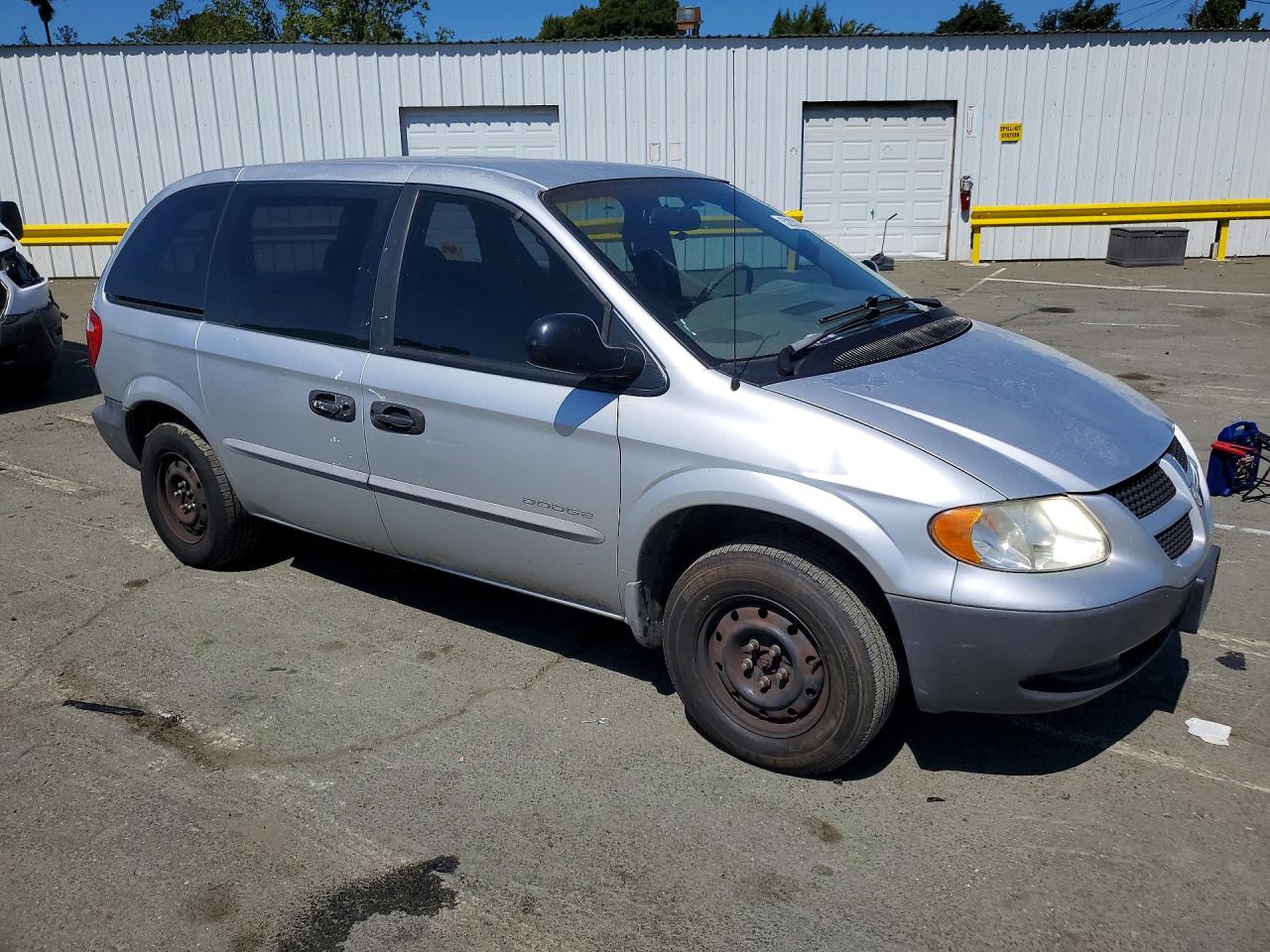 2001 Dodge Caravan Se Silver vin: 1B4GP25B31B228934