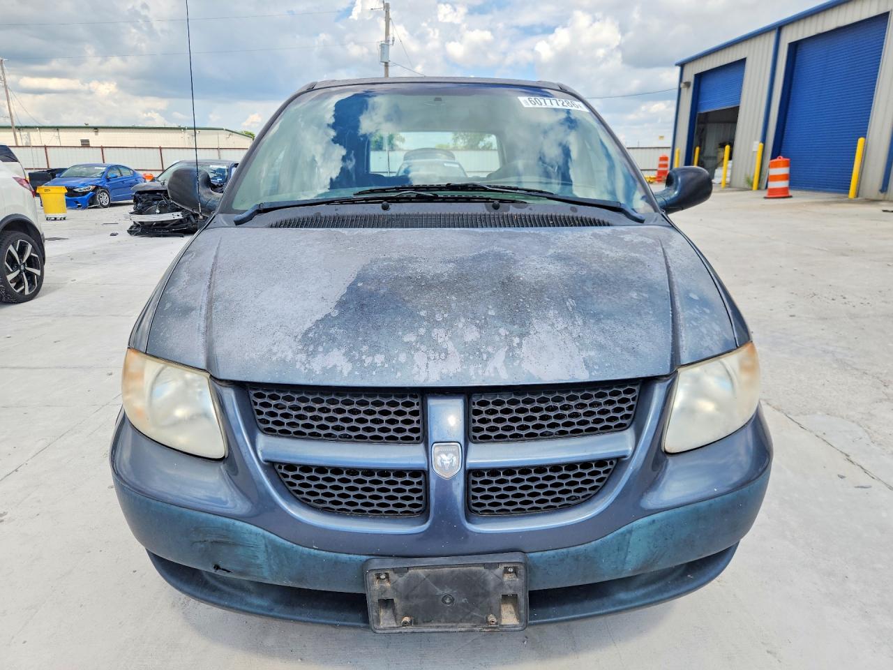 2002 Dodge Caravan Se Teal vin: 1B4GP25B82B712454