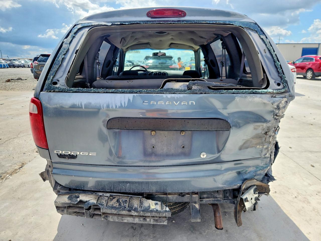 2002 Dodge Caravan Se Teal vin: 1B4GP25B82B712454