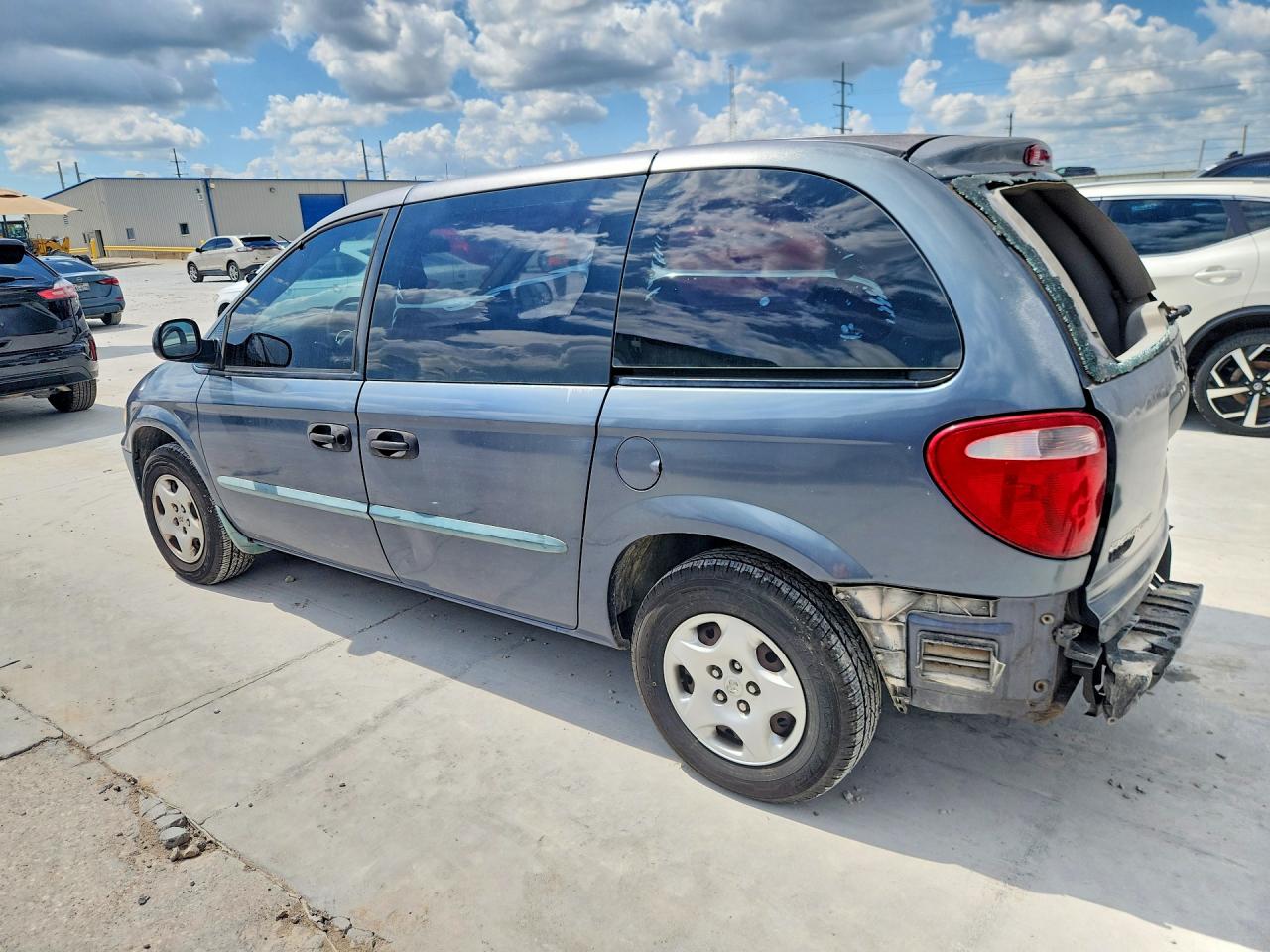 2002 Dodge Caravan Se Teal vin: 1B4GP25B82B712454