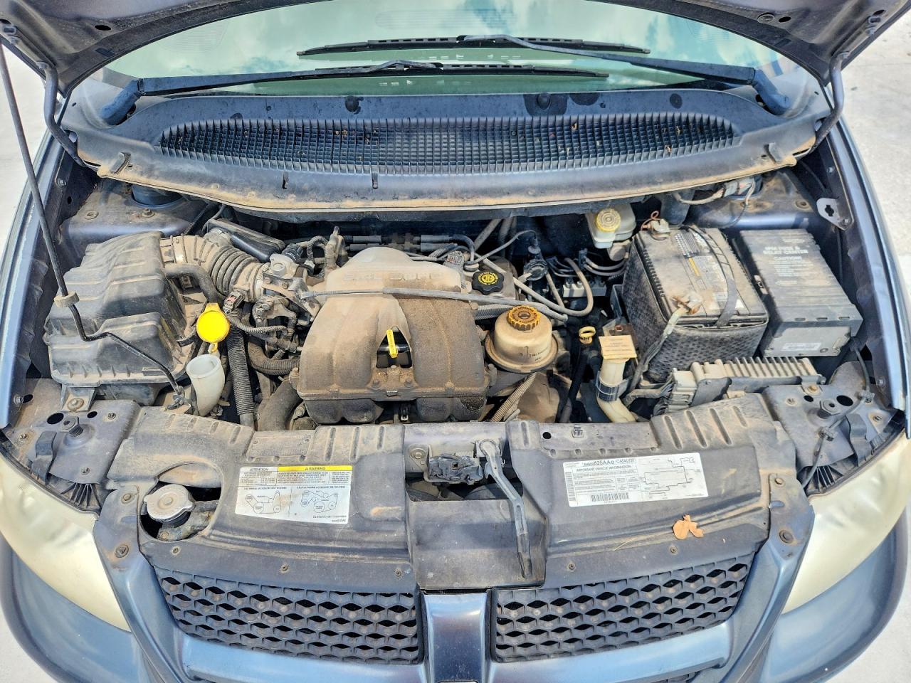 2002 Dodge Caravan Se Teal vin: 1B4GP25B82B712454