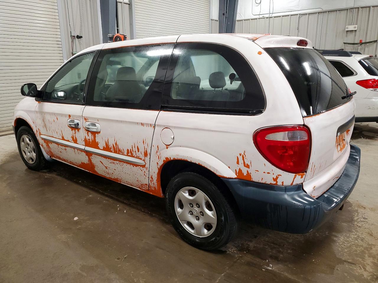 2002 Dodge Caravan Se White vin: 1B4GP25B92B639174
