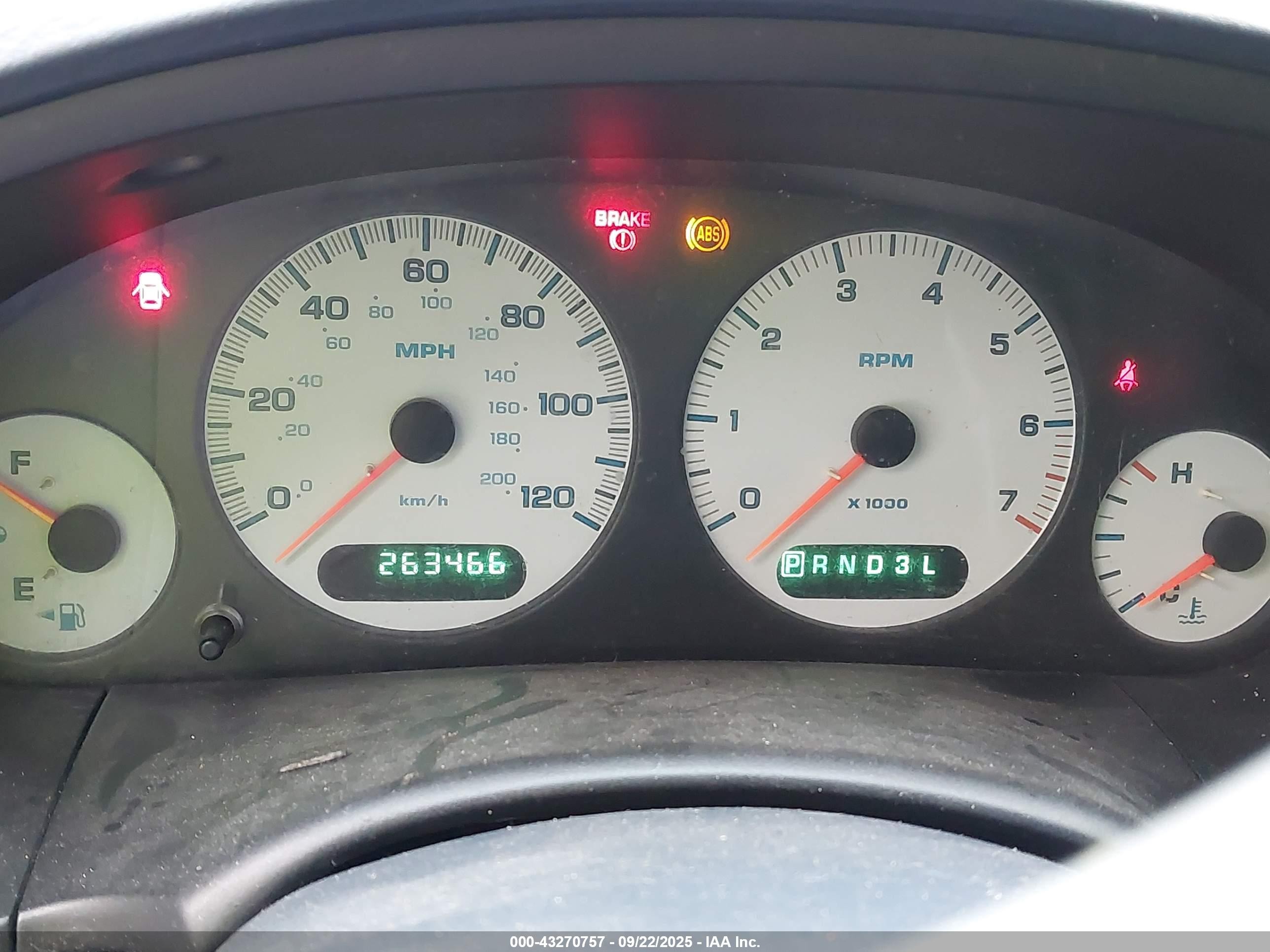 2001 Dodge Grand Caravan Sport White vin: 1B4GP44321B256892