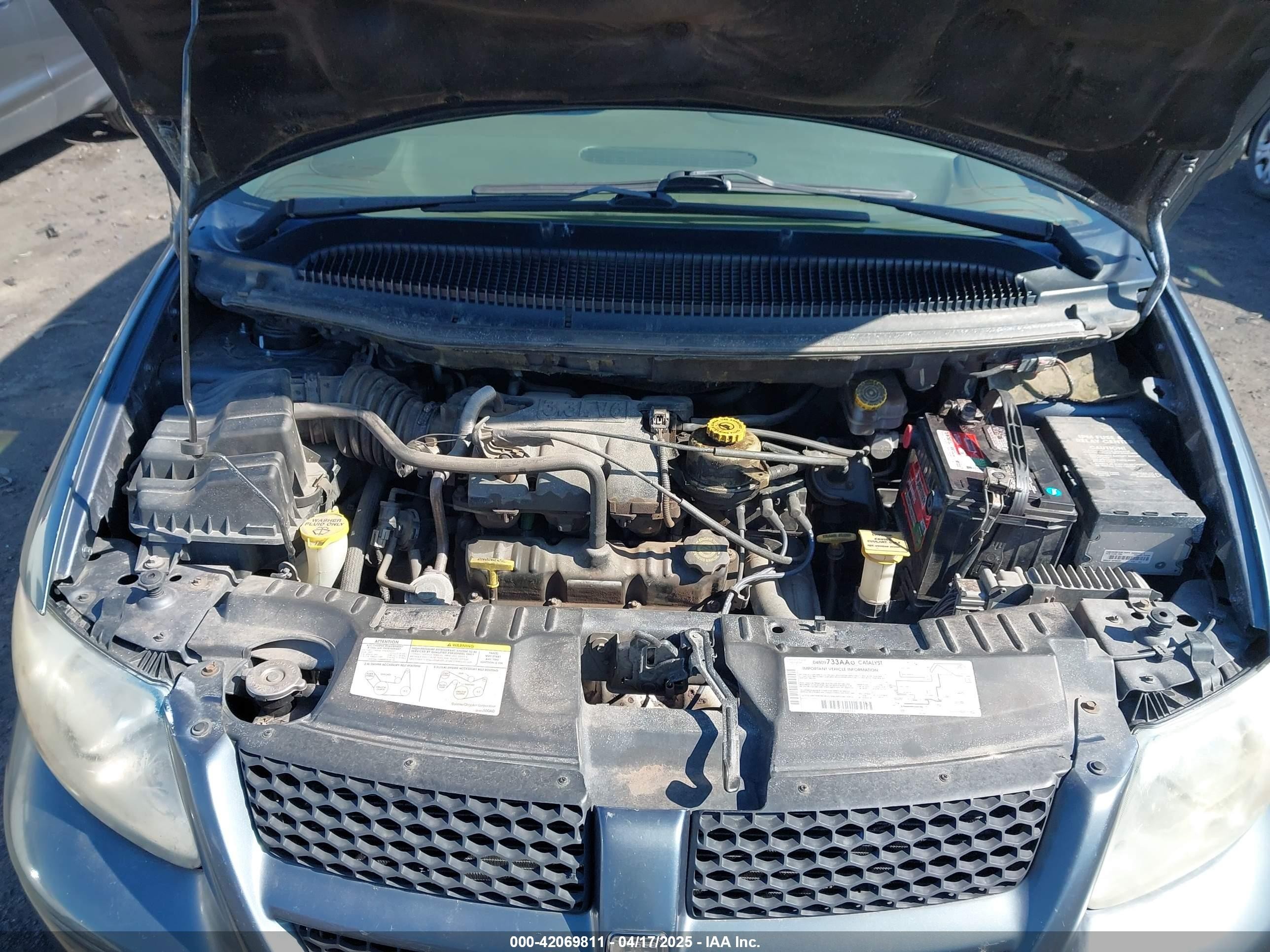 2002 Dodge Grand Caravan Sport Dark Blue vin: 1B4GP44322B525653