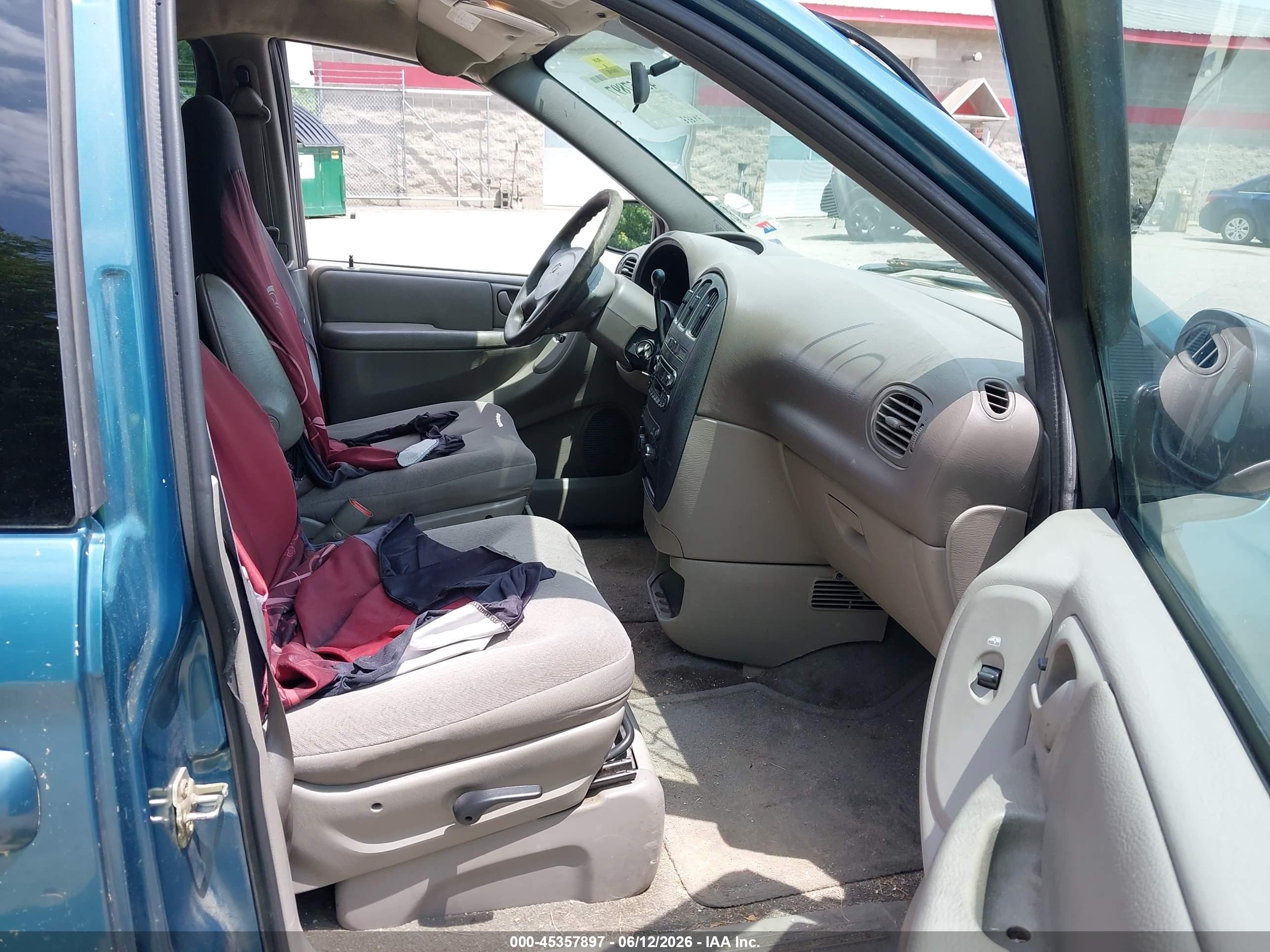 2002 Dodge Grand Caravan Sport Blue vin: 1B4GP44372B670493