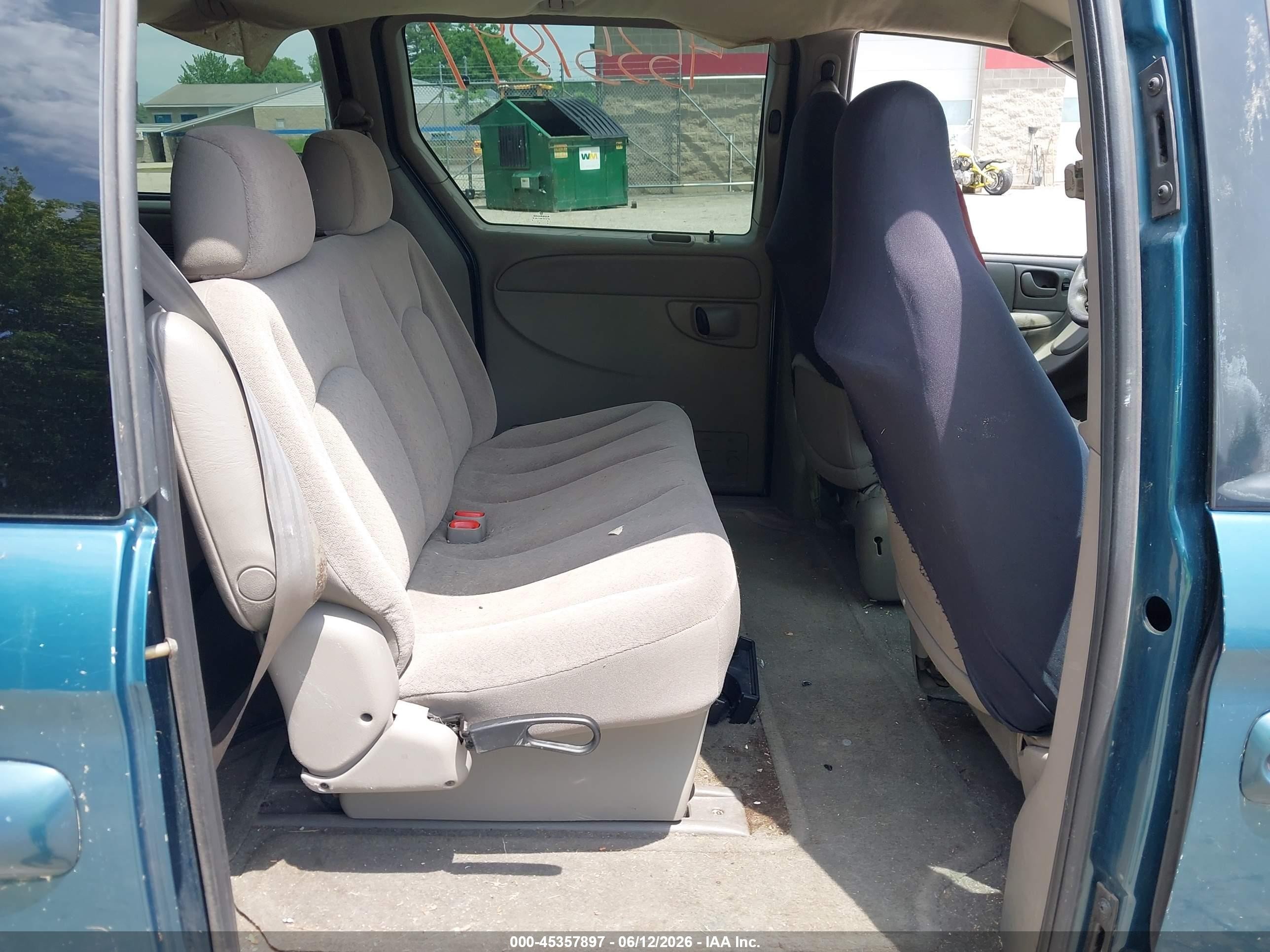 2002 Dodge Grand Caravan Sport Blue vin: 1B4GP44372B670493