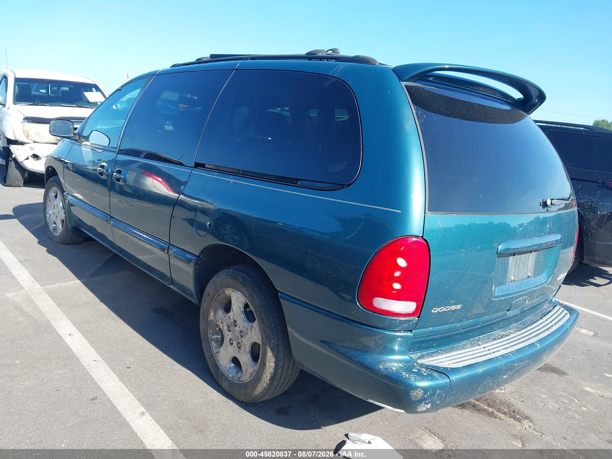 2000 Dodge Grand Caravan Se Зеленый vin: 1B4GP44G1YB589131