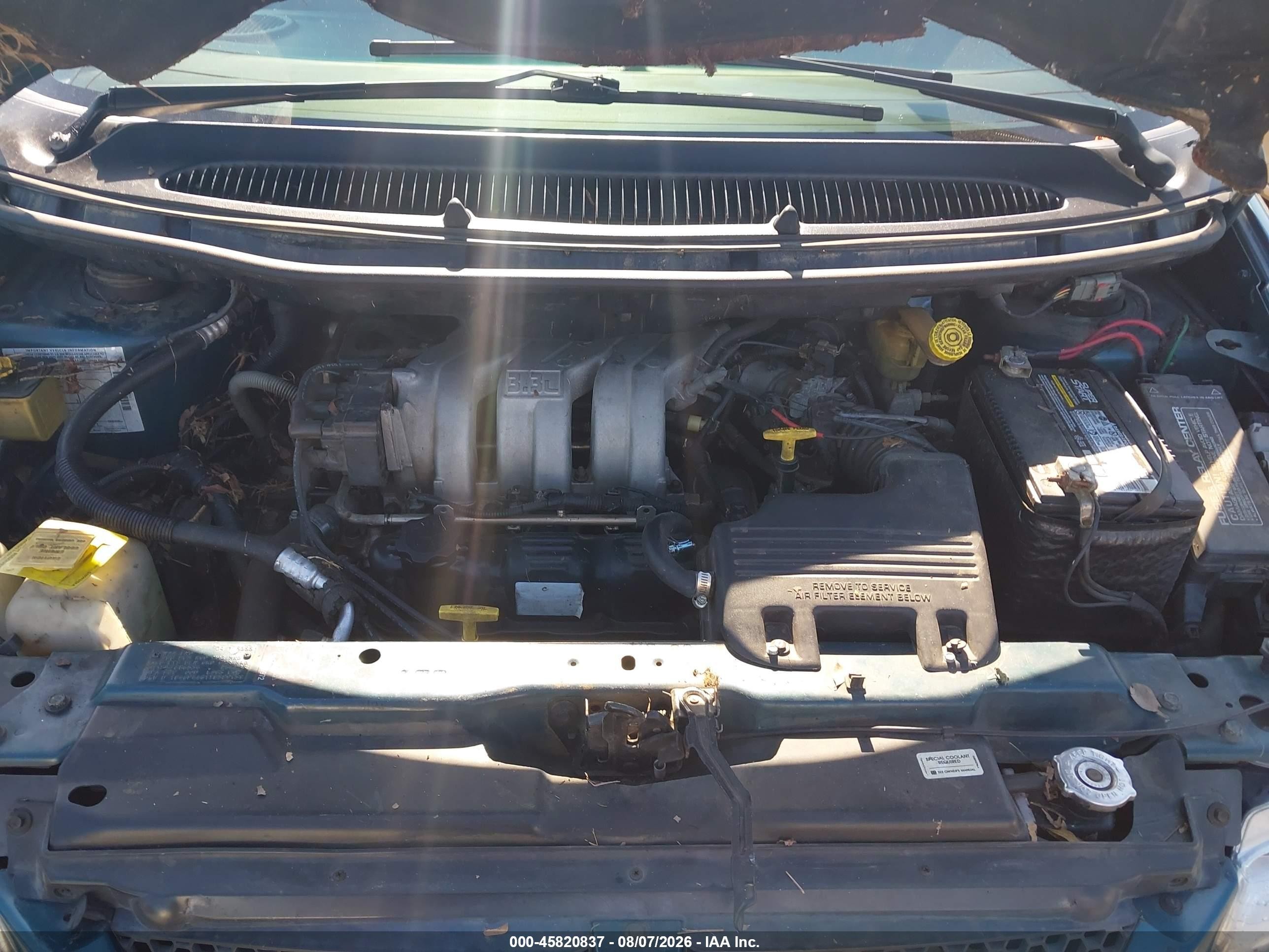 2000 Dodge Grand Caravan Se Зеленый vin: 1B4GP44G1YB589131