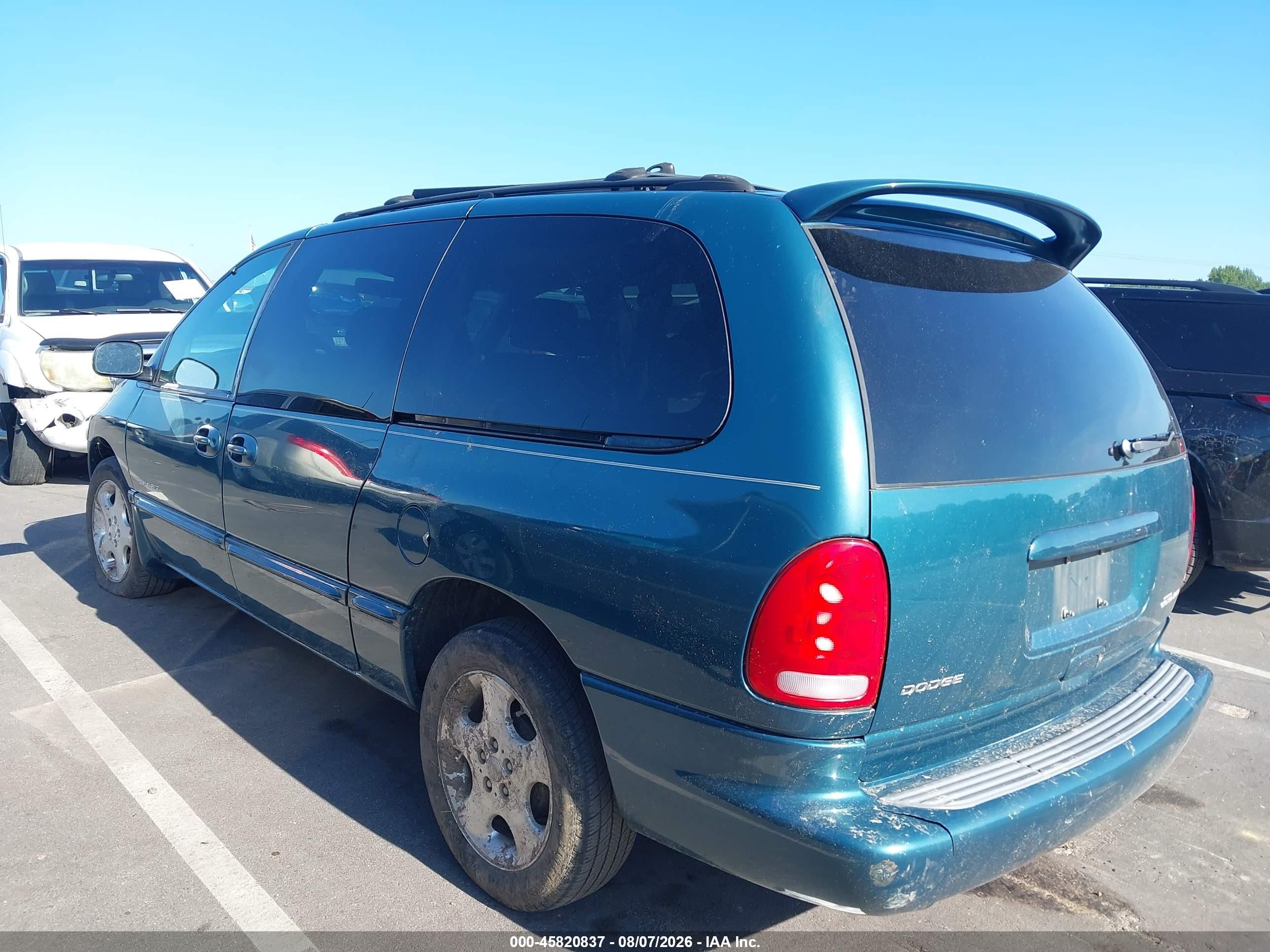2000 Dodge Grand Caravan Se Зеленый vin: 1B4GP44G1YB589131