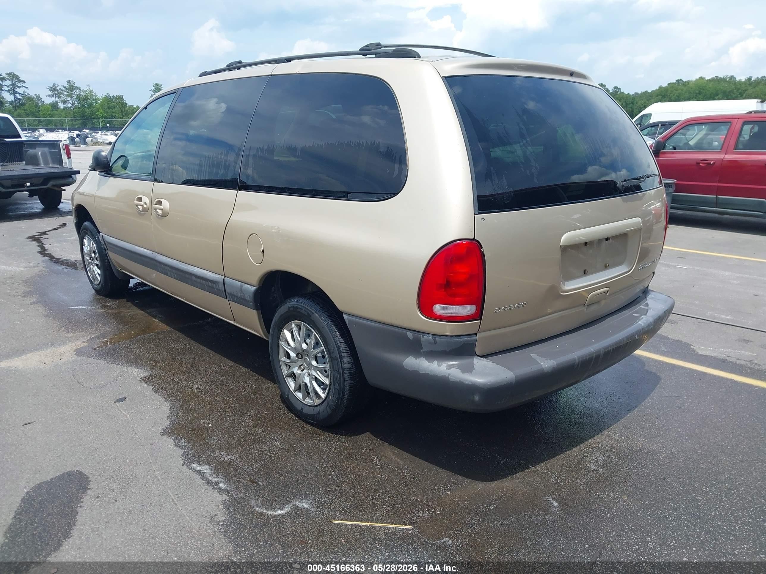 2000 Dodge Grand Caravan Se Beige vin: 1B4GP44G1YB638103