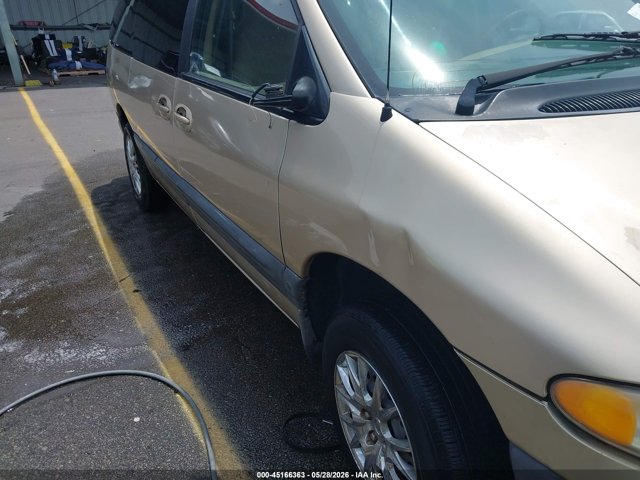 2000 Dodge Grand Caravan Se Beige vin: 1B4GP44G1YB638103