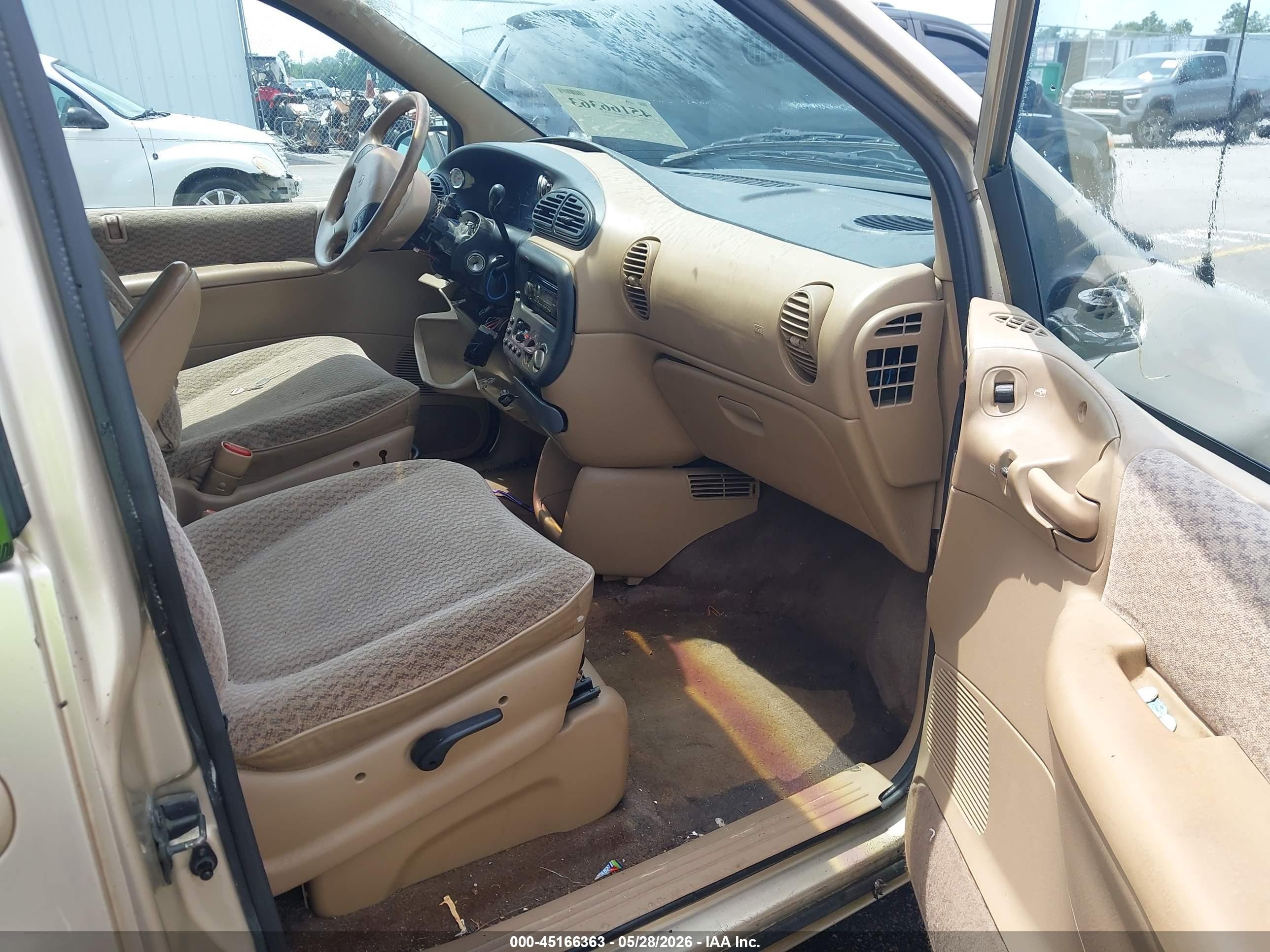 2000 Dodge Grand Caravan Se Beige vin: 1B4GP44G1YB638103
