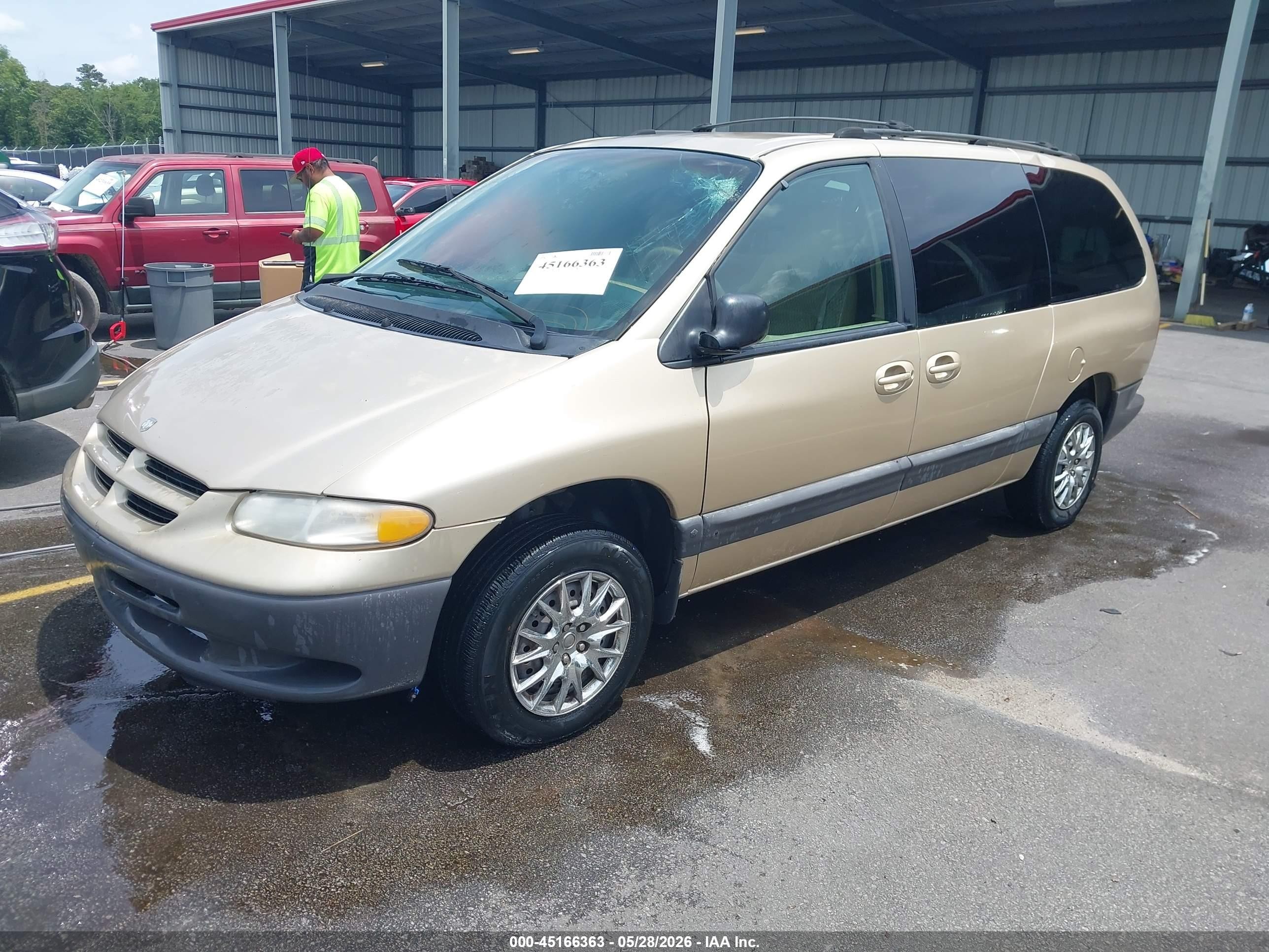 2000 Dodge Grand Caravan Se Beige vin: 1B4GP44G1YB638103