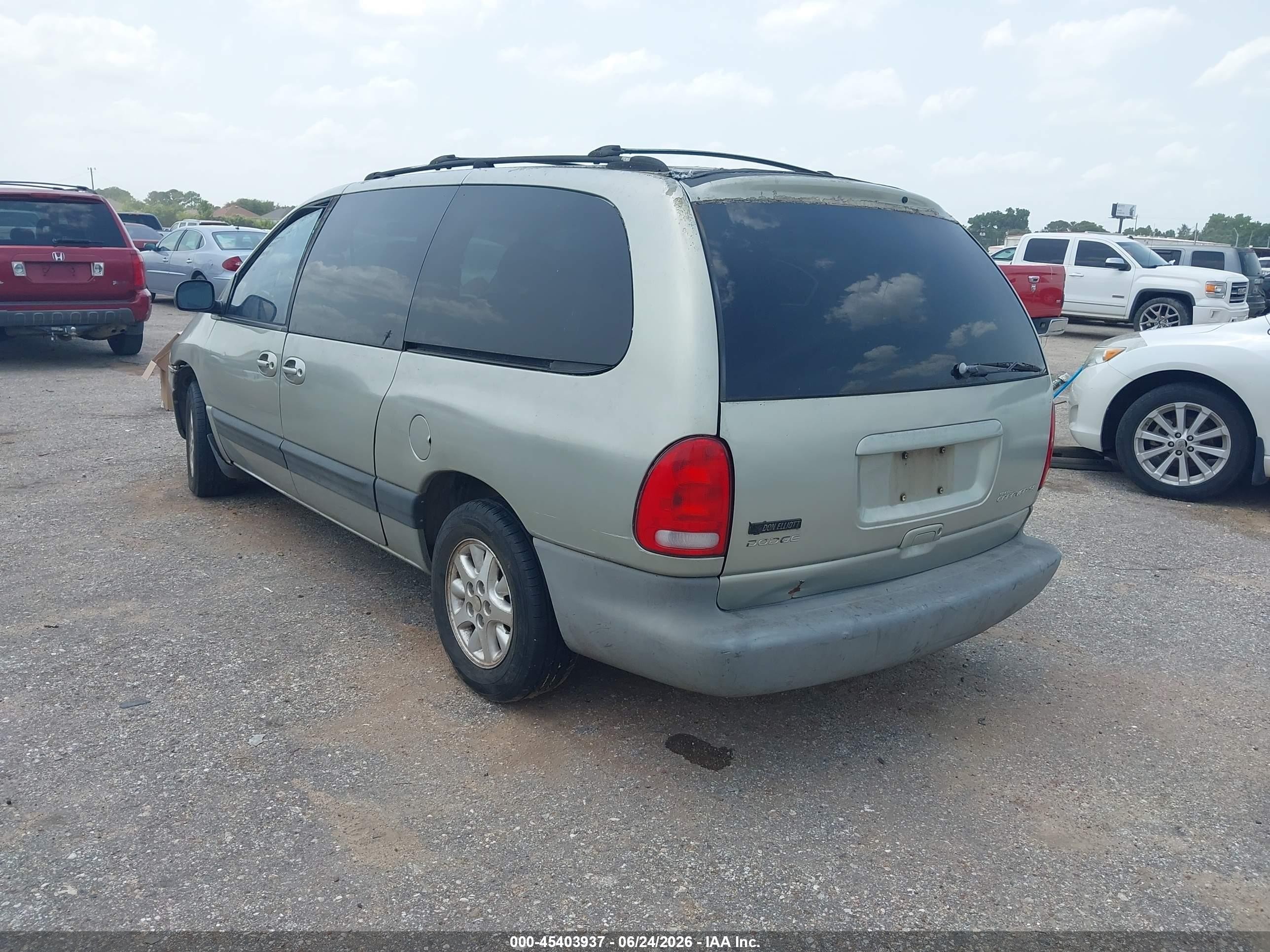 1999 Dodge Grand Caravan Se Gold vin: 1B4GP44G2XB923875