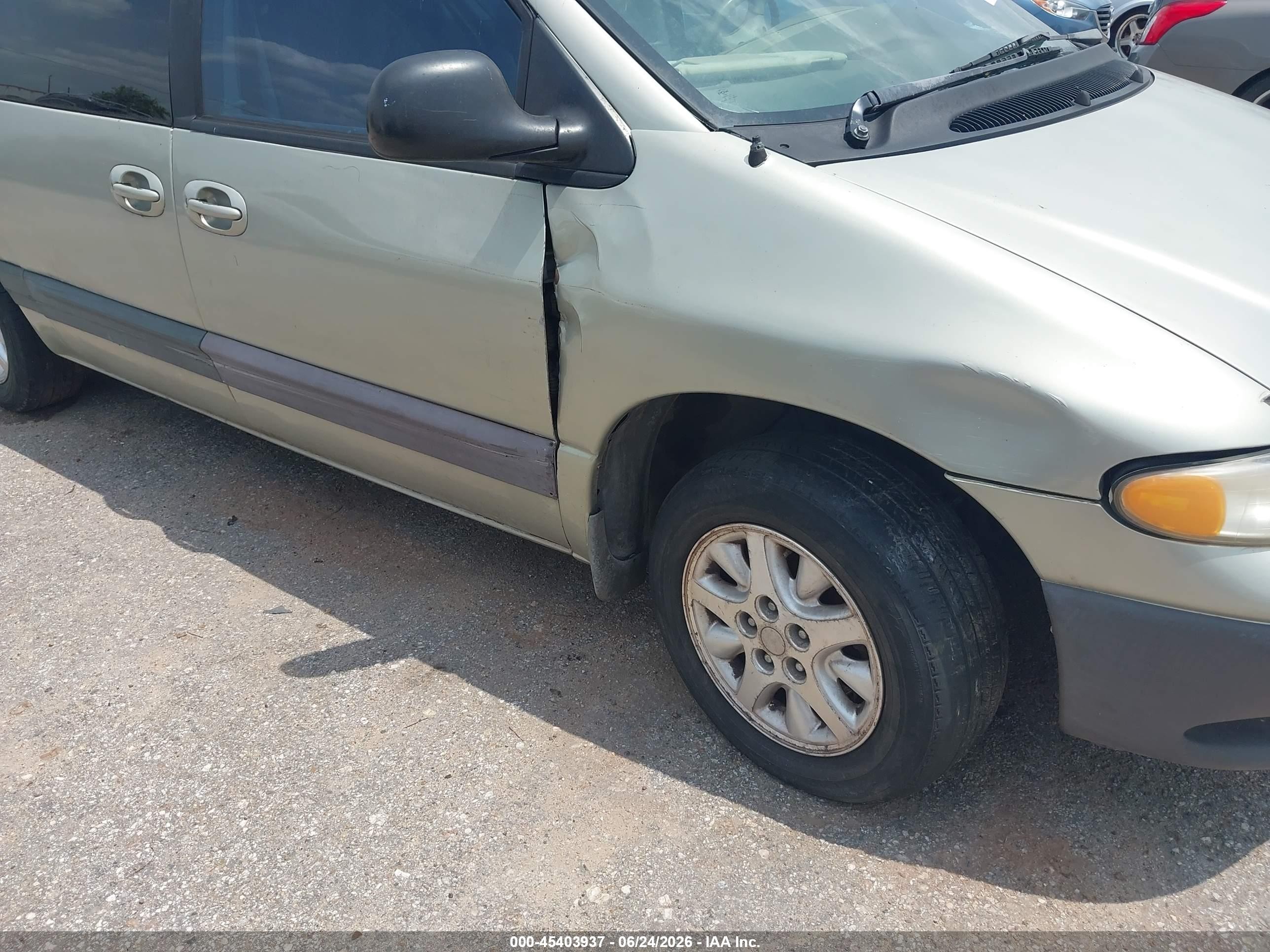 1999 Dodge Grand Caravan Se Gold vin: 1B4GP44G2XB923875
