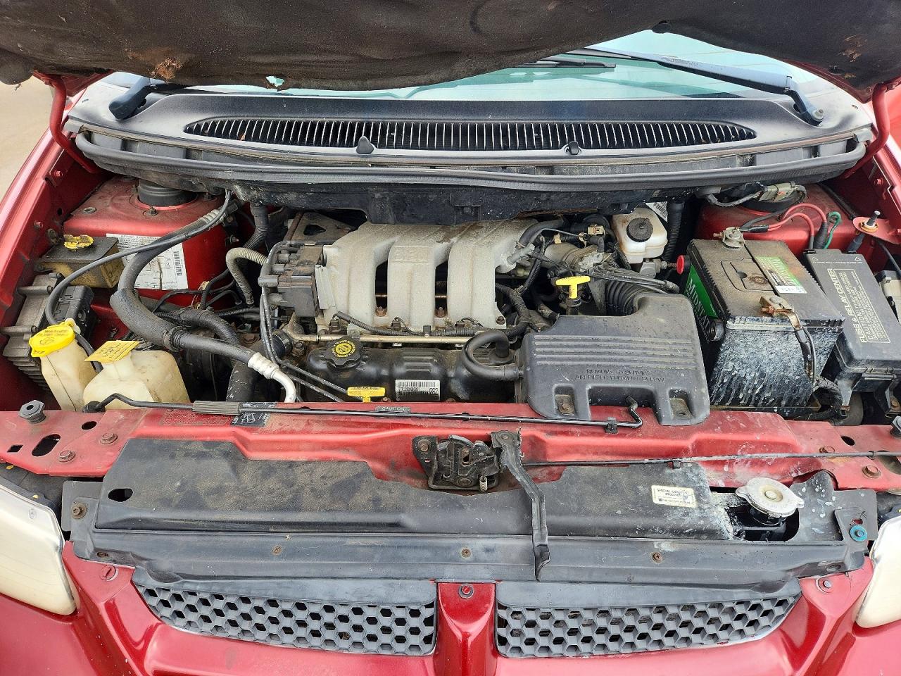 2000 Dodge Grand Caravan Se Burgundy vin: 1B4GP44G6YB587729