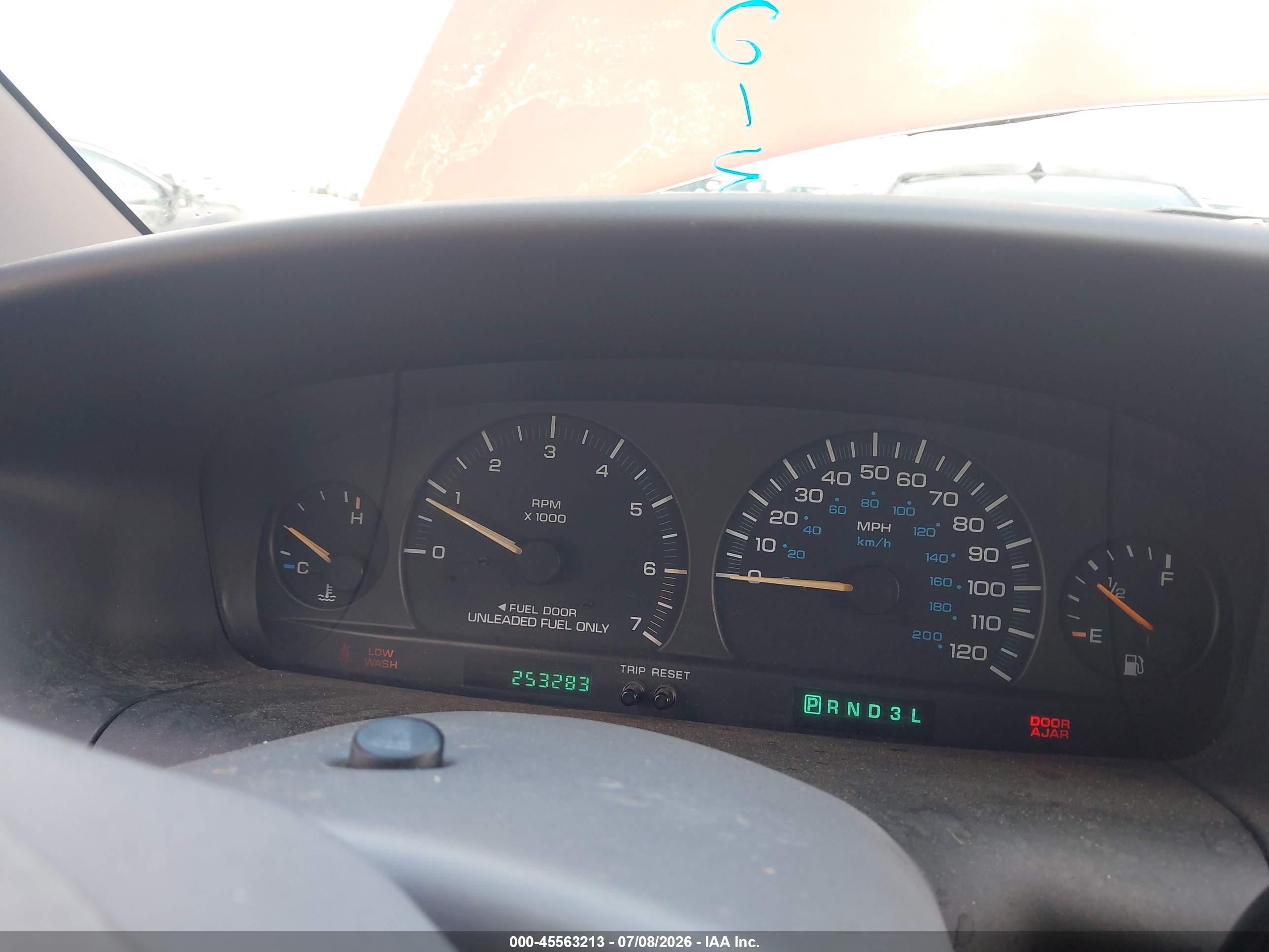 2000 Dodge Grand Caravan Se Red vin: 1B4GP44G7YB724306