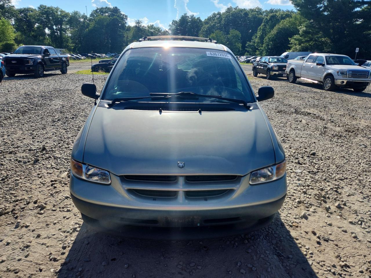 2000 Dodge Grand Caravan Se Tan vin: 1B4GP44G7YB766796
