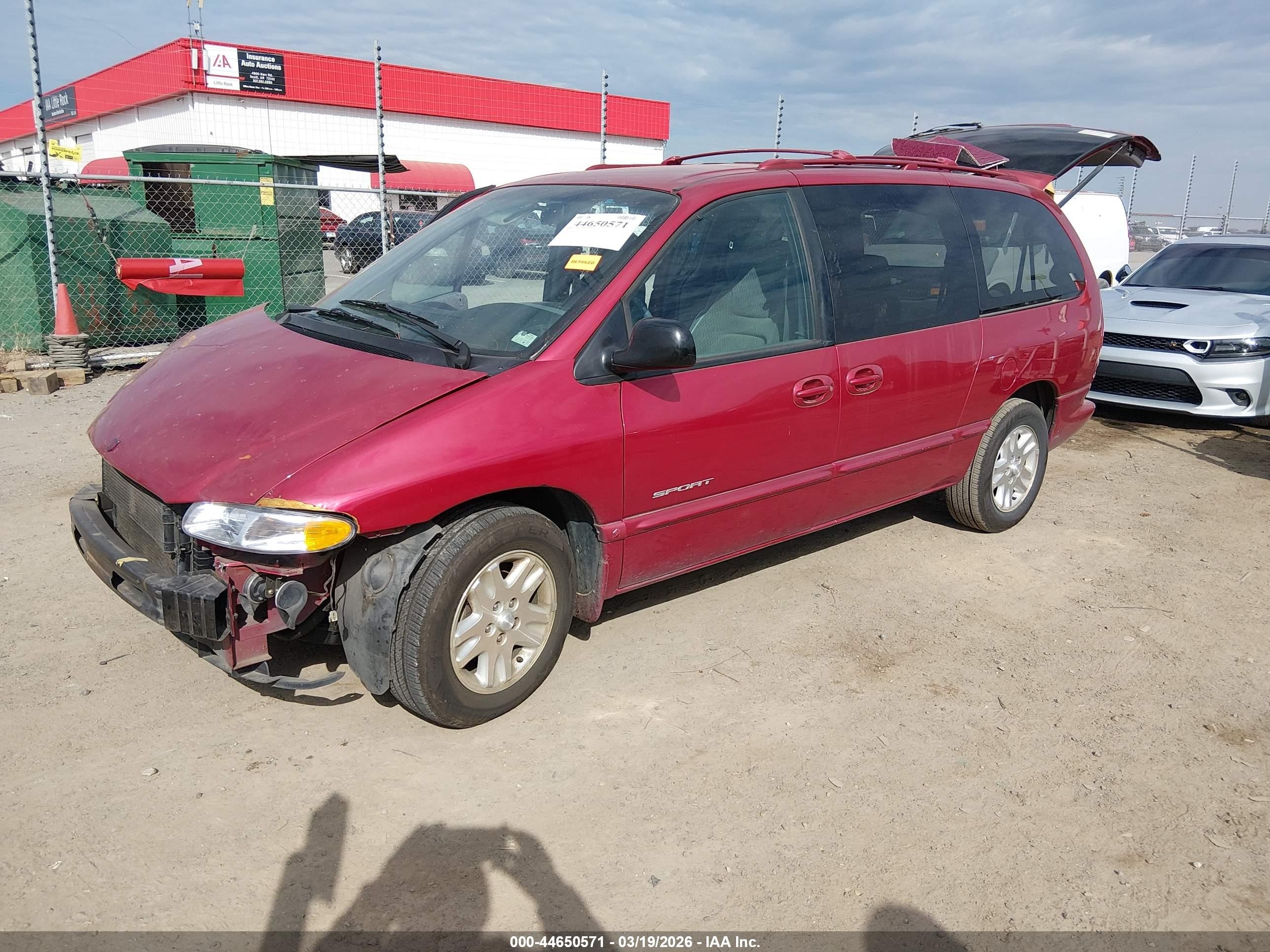 1998 Dodge Grand Caravan Se Темно-бордовый vin: 1B4GP44G8WB506341