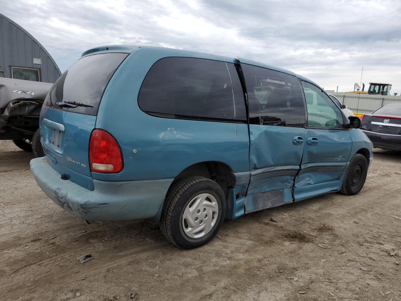 1999 Dodge Grand Caravan Se Синий vin: 1B4GP44G9XB563858