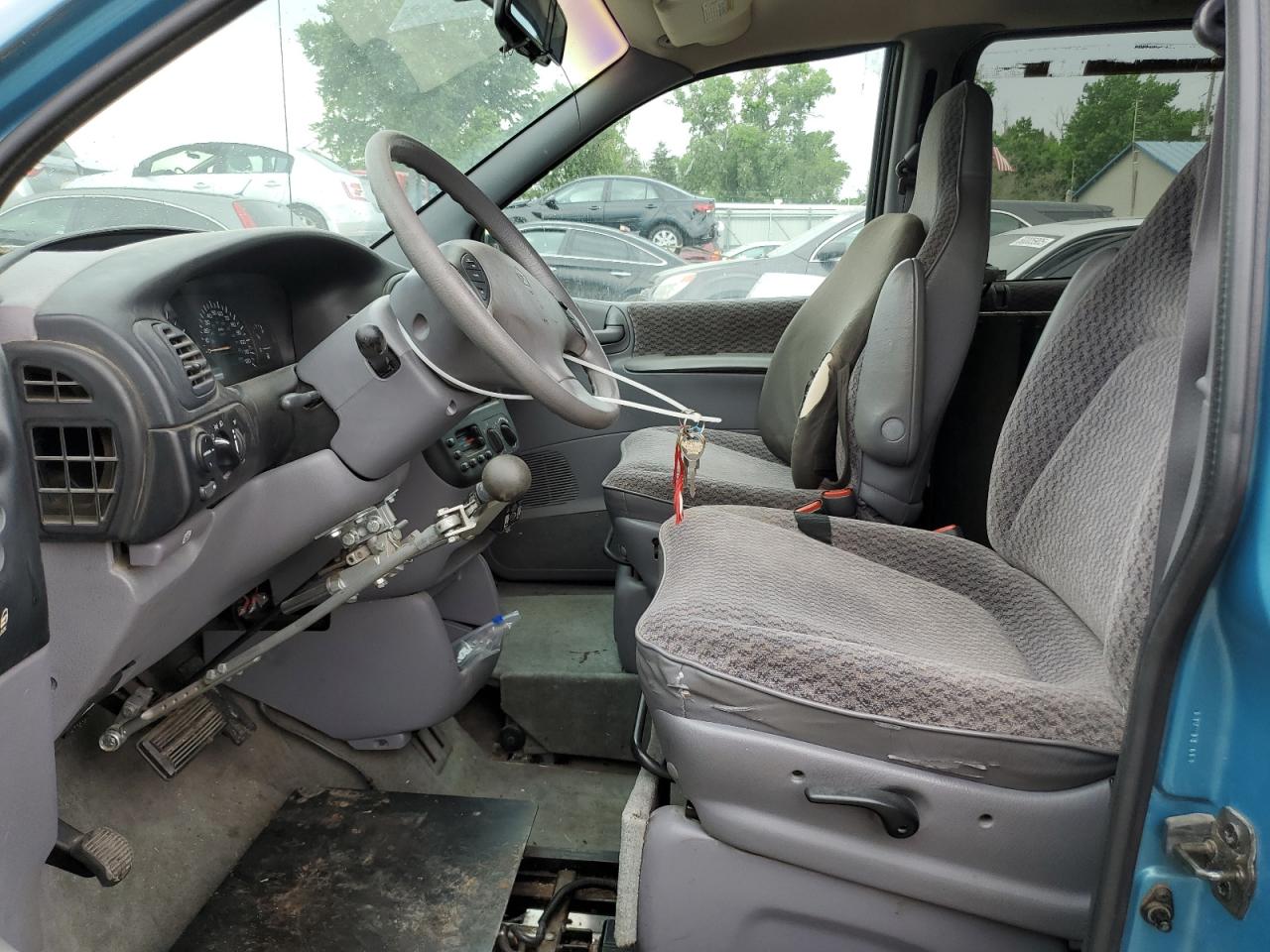 1999 Dodge Grand Caravan Se Синий vin: 1B4GP44G9XB563858