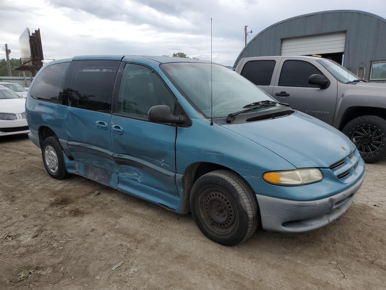 1999 Dodge Grand Caravan Se Синий vin: 1B4GP44G9XB563858