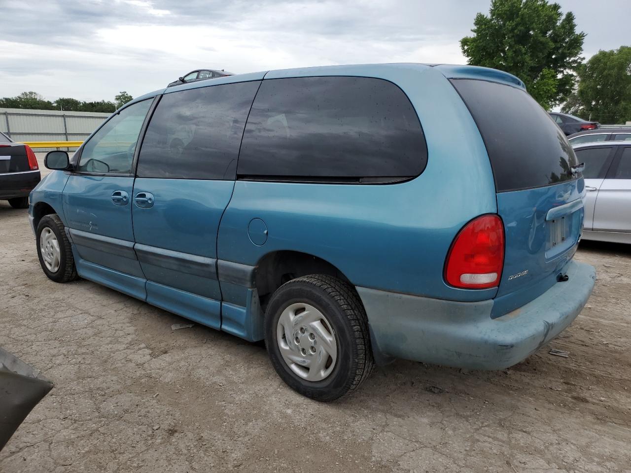 1999 Dodge Grand Caravan Se Синий vin: 1B4GP44G9XB563858