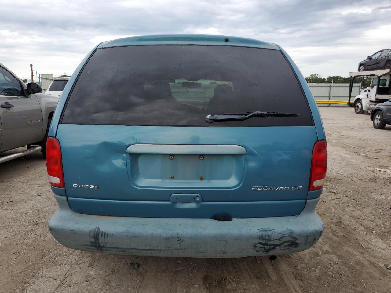 1999 Dodge Grand Caravan Se Синий vin: 1B4GP44G9XB563858