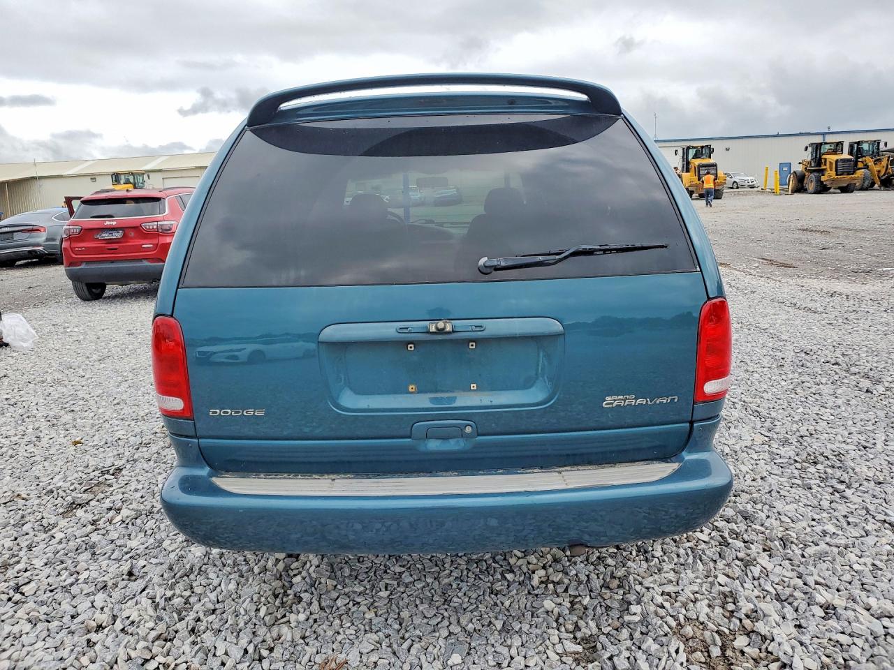 2000 Dodge Grand Caravan Se Green vin: 1B4GP44G9YB758540