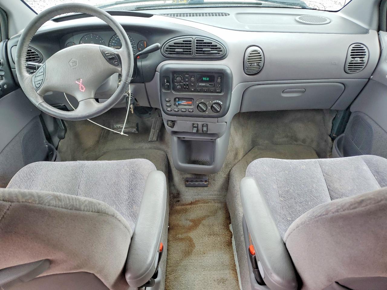 2000 Dodge Grand Caravan Se Green vin: 1B4GP44G9YB758540