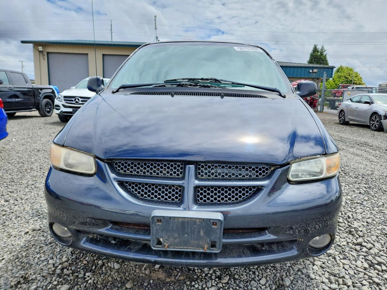 2000 Dodge Grand Caravan Se Black vin: 1B4GP44G9YB770171