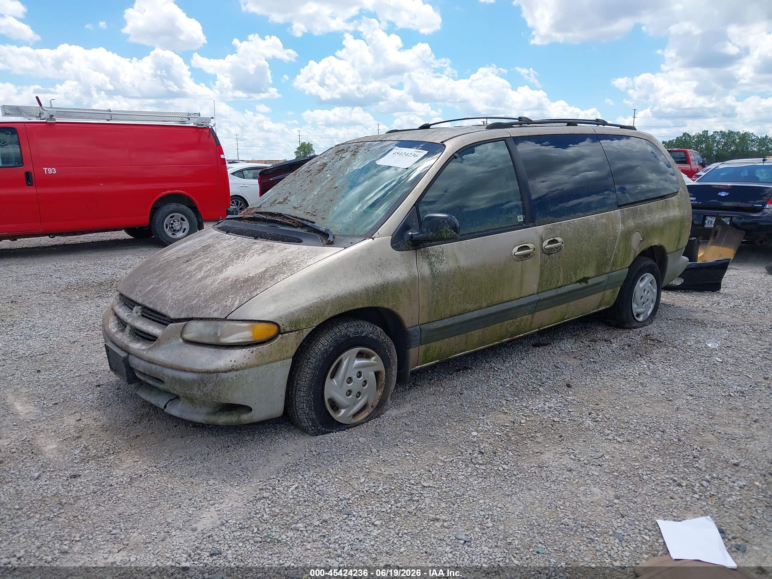 2000 Dodge Grand Caravan Se Gold vin: 1B4GP44GXYB636849