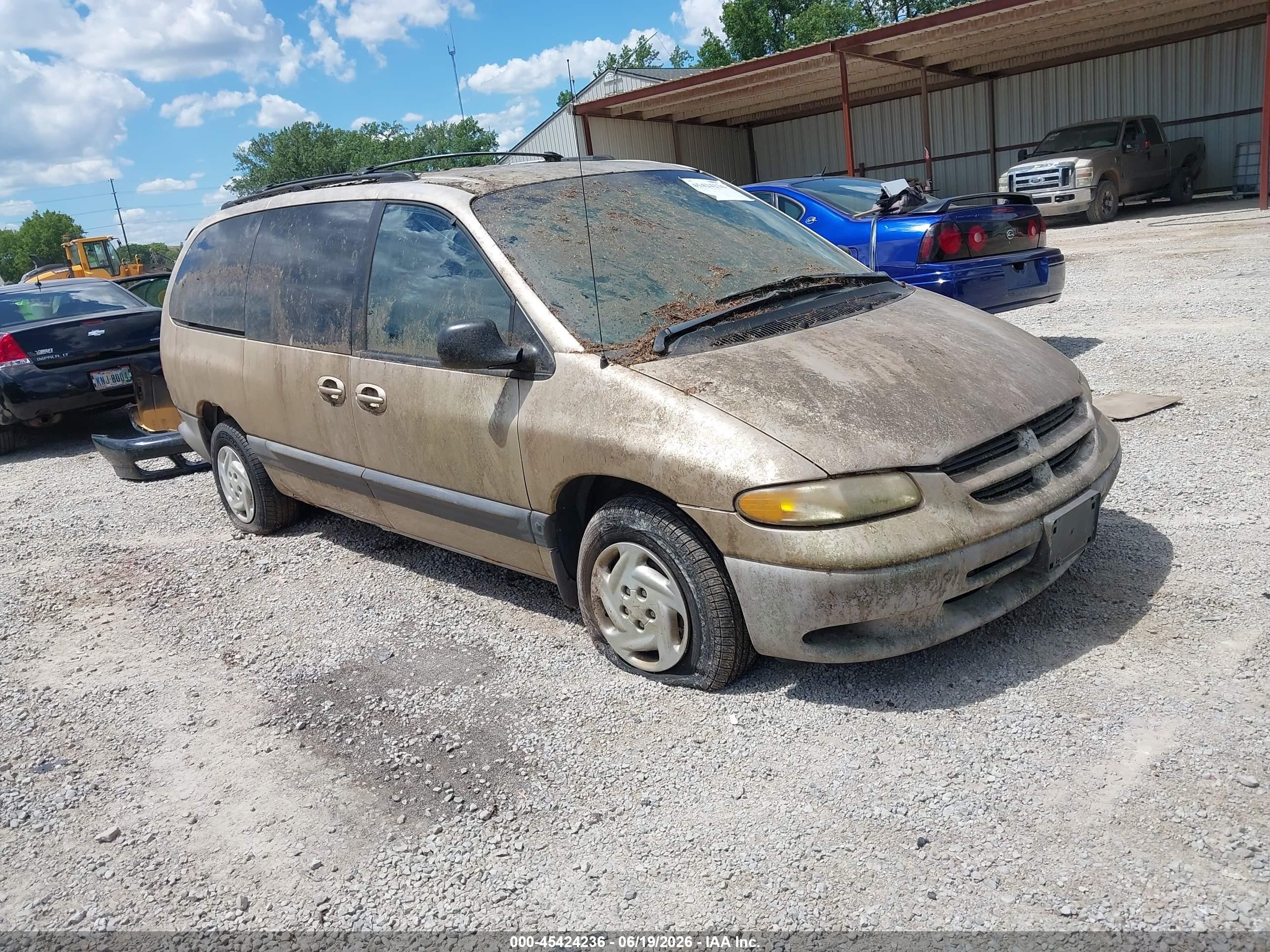 2000 Dodge Grand Caravan Se Gold vin: 1B4GP44GXYB636849